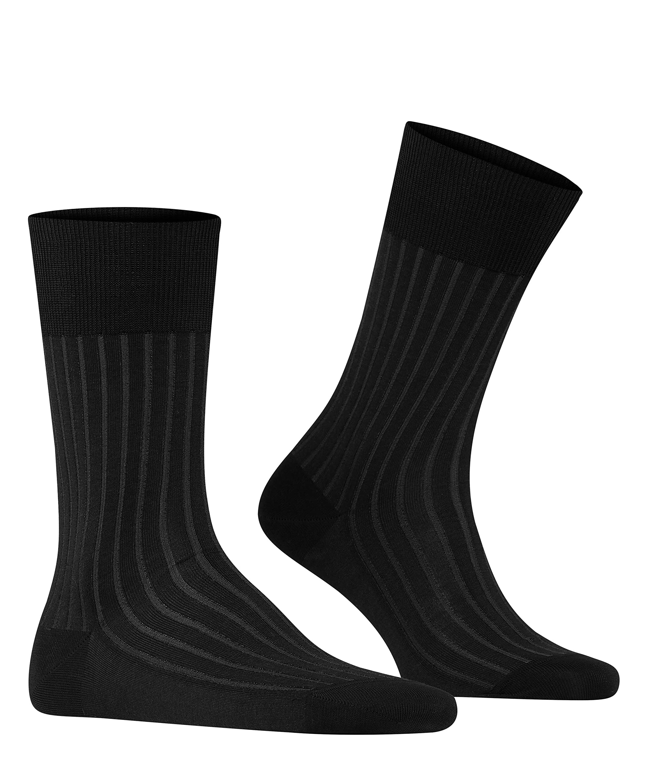 falke-shadow-herrensocken-baumwolle-grey-white-43-44 image 4