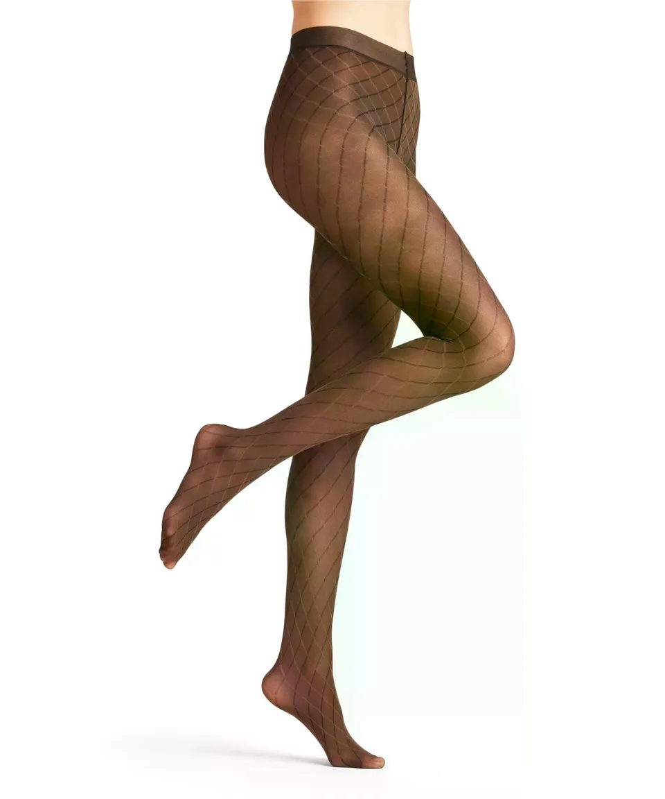falke-intrigue-30-den-strumpfhose-gemustert-mesh image 1