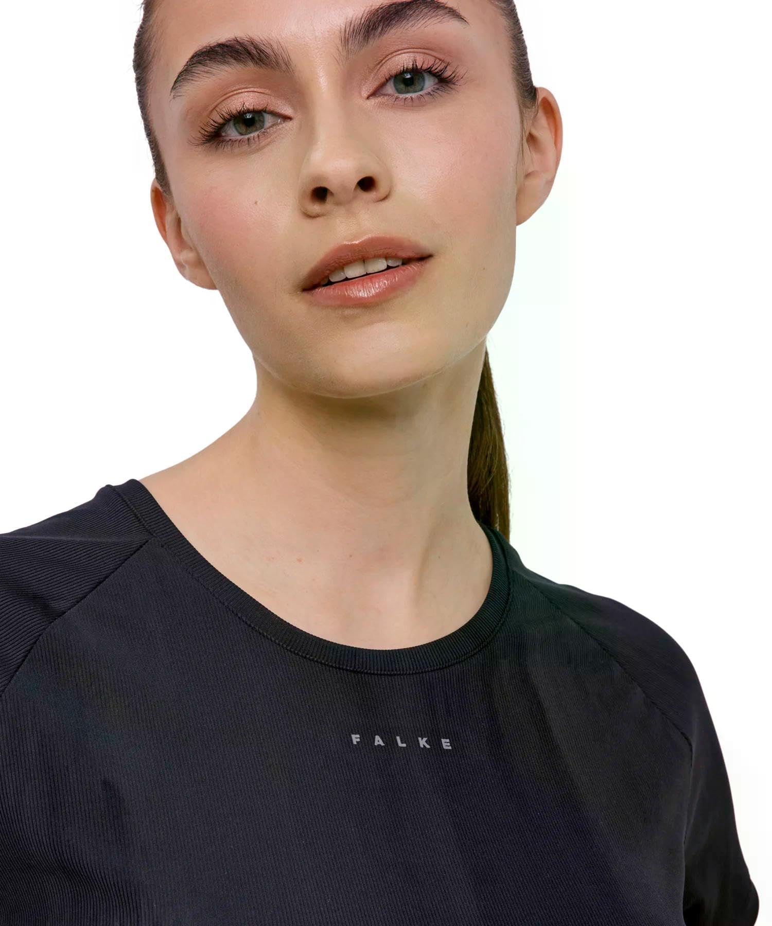 falke-true-motion-studio-t-shirt-schwarz-black-3000 image 3