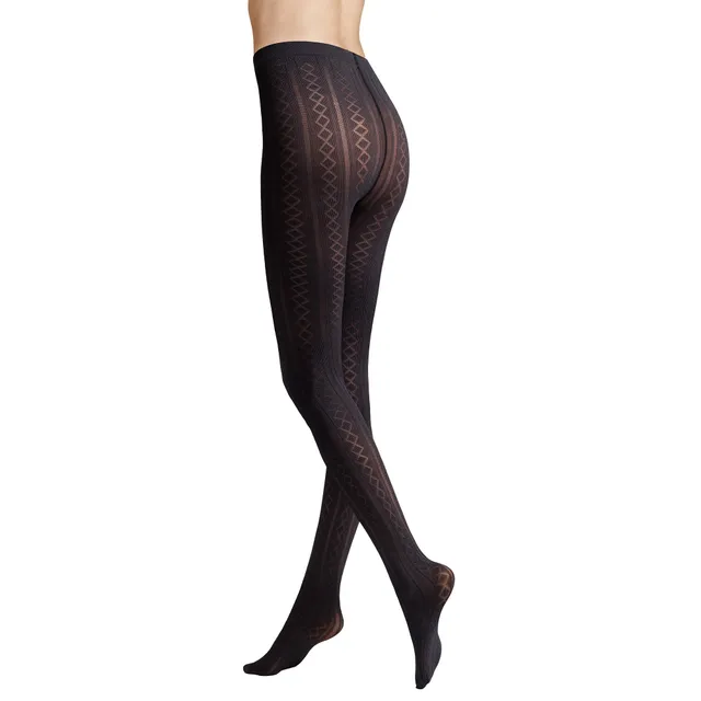hudson-micro-graphic-spirit-strumpfhose-60-den-muster-36-38 image 1