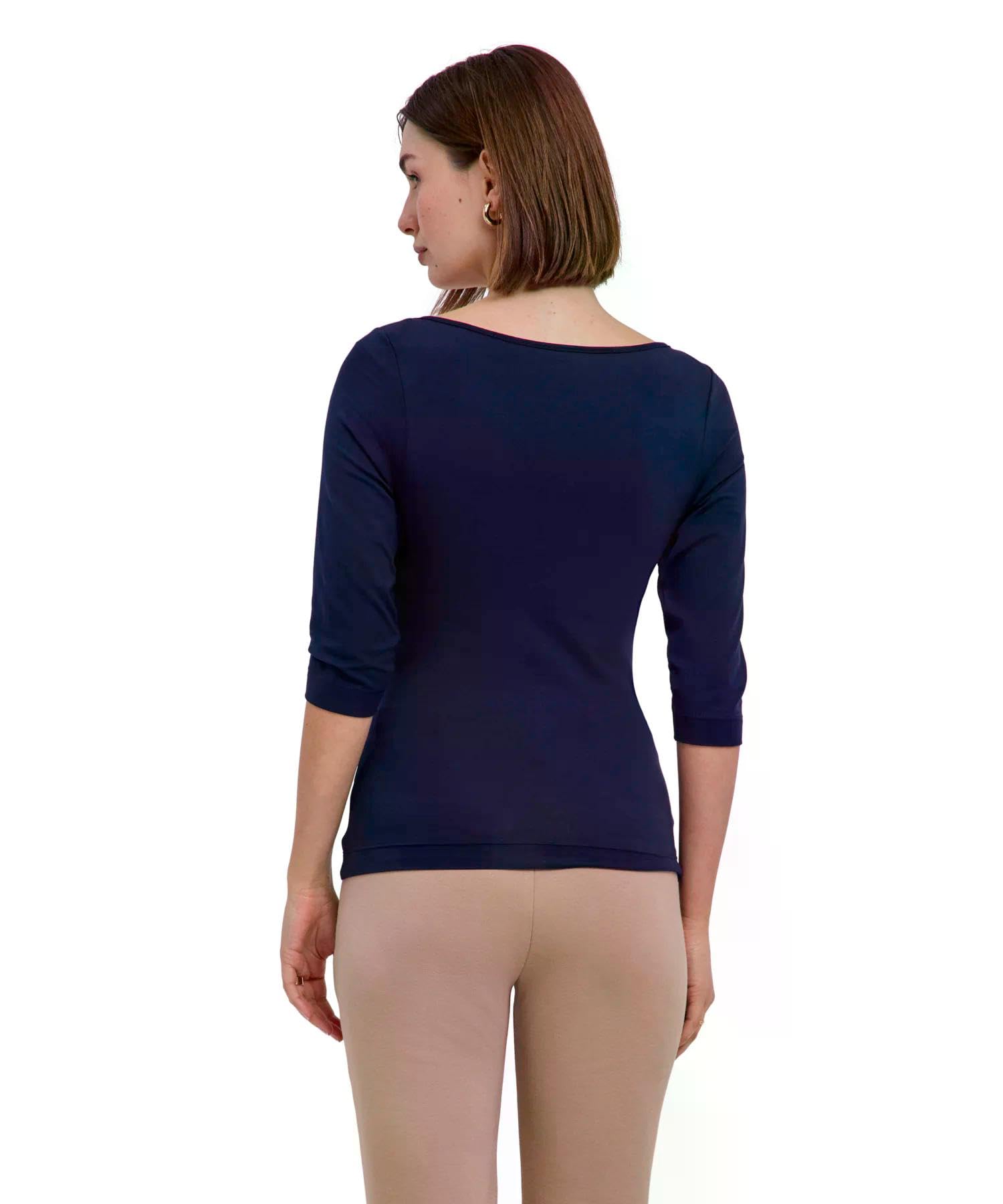 falke-cotton-touch-favorites-pullover-s-schwarz-baumwolle image 2