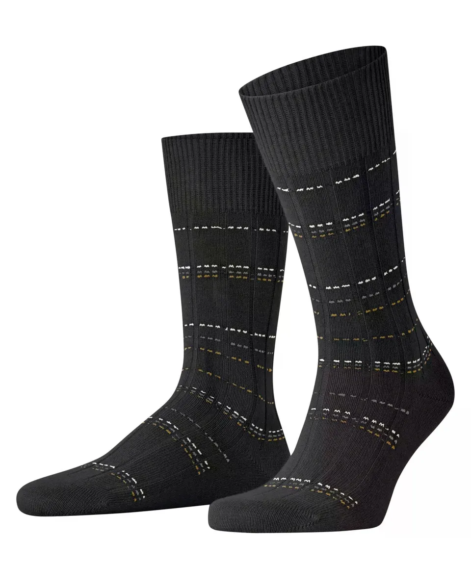 falke-lhasa-rib-special-edition-socken-39-42-schwarz-wolle image 1