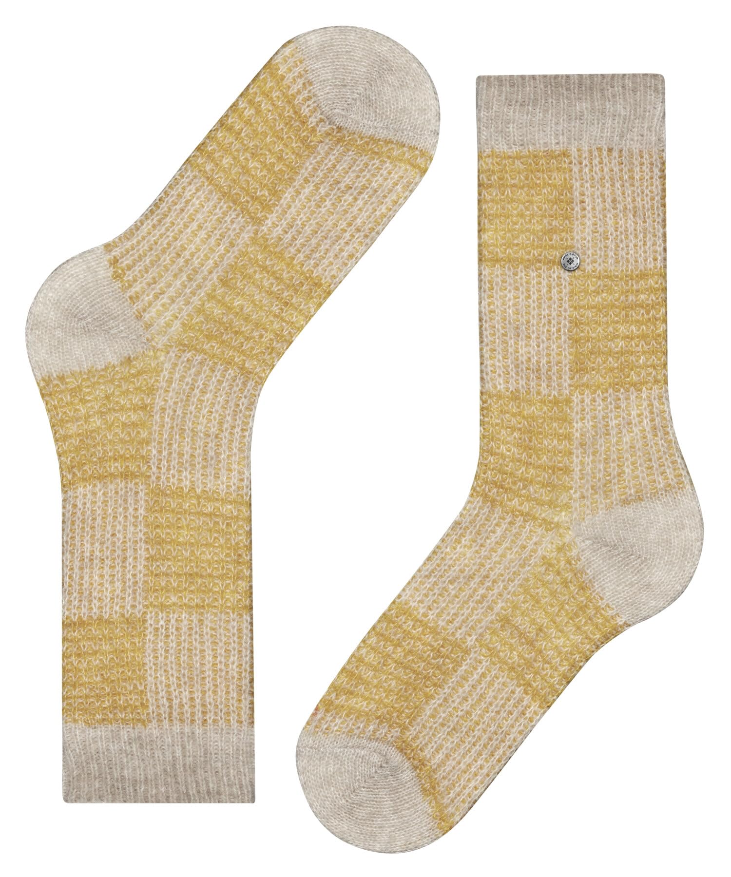burlington-buffalo-check-bootsocken-beige-ginger-karo image 5
