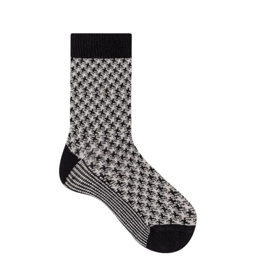 hudson-only-houndstooth-socken-black-39-42-wollmix image 7