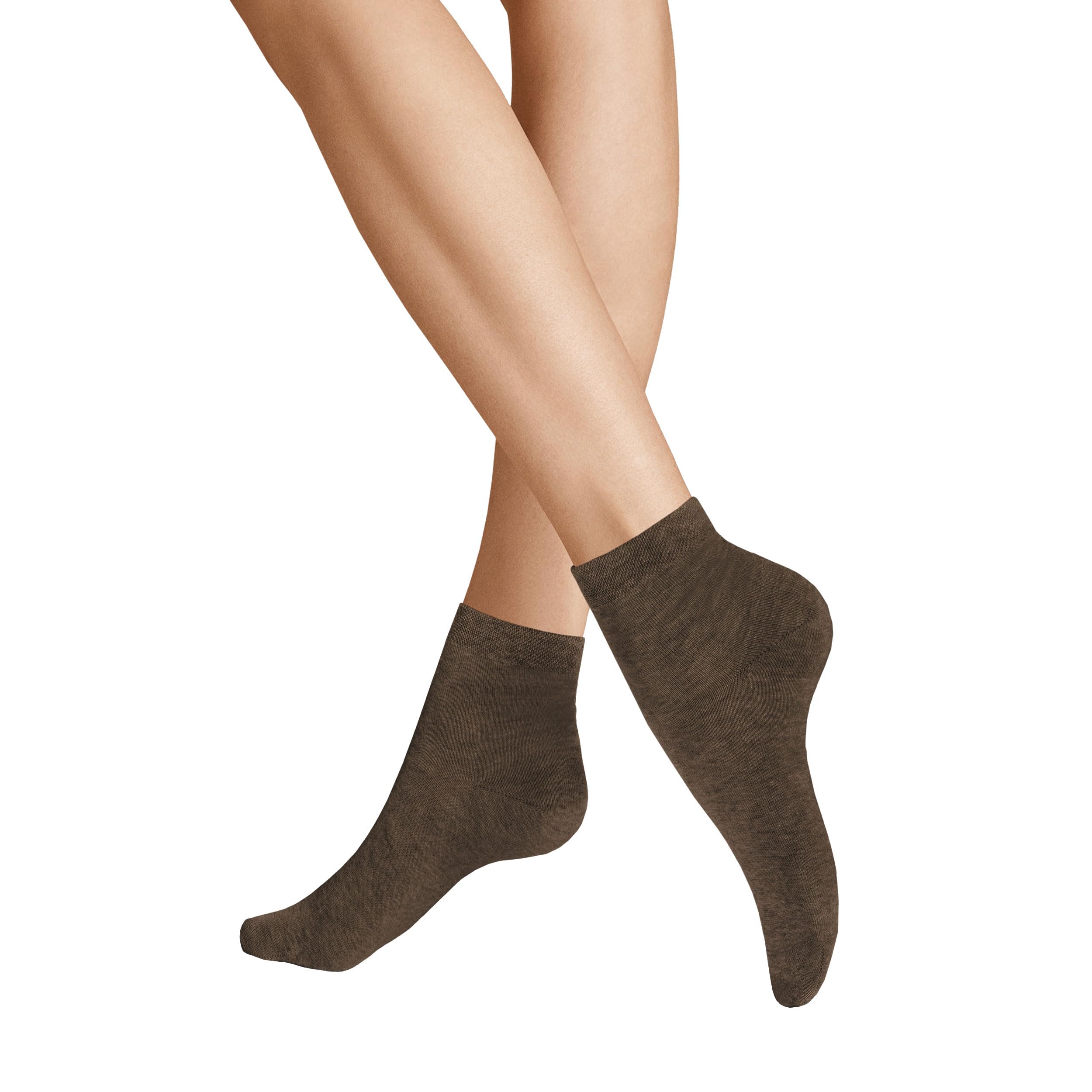 hudson-relax-cotton-damen-socken-brownmel-97-baumwolle image 1