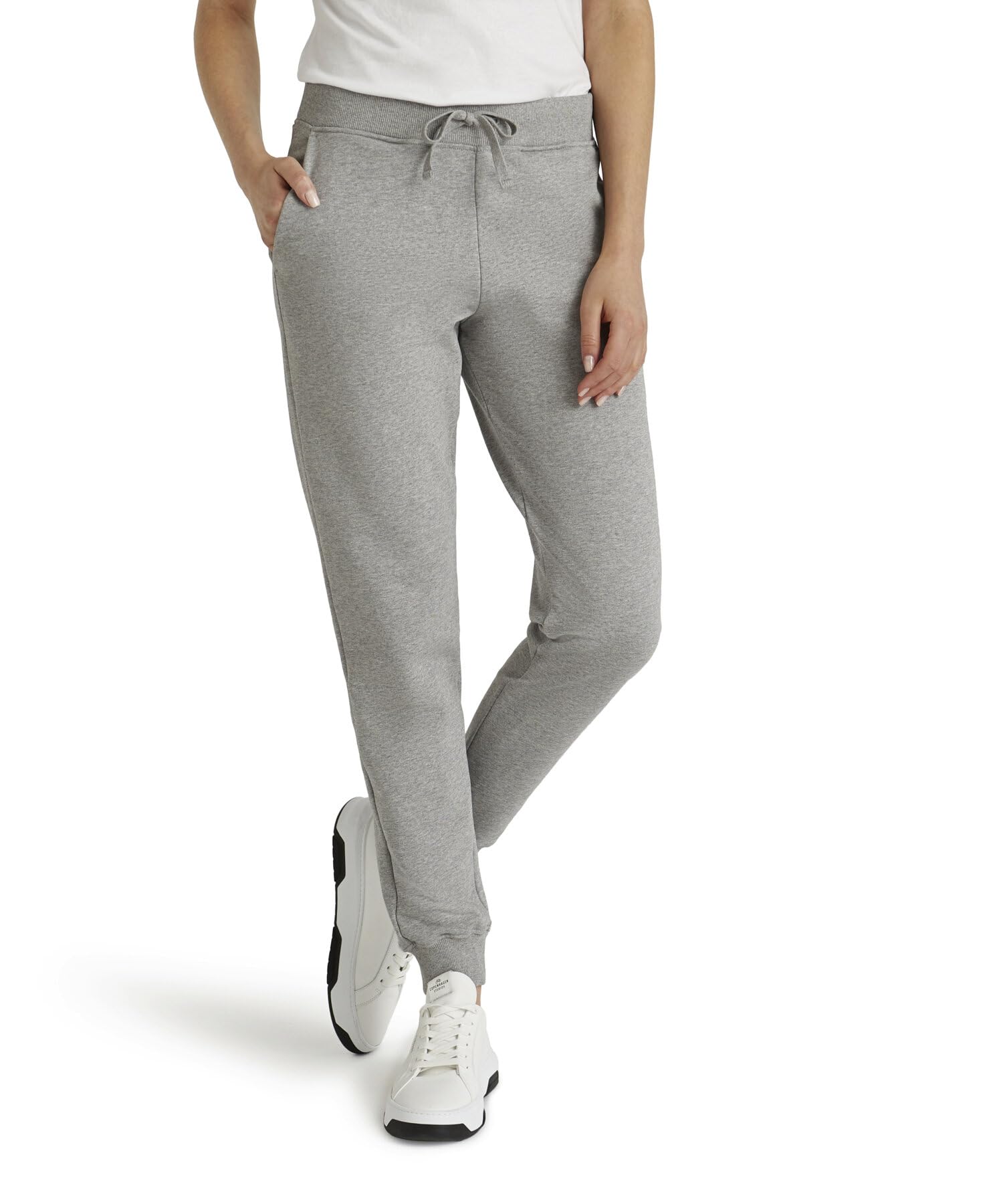 falke-cotton-touch-basic-light-sweat-pants-xs-grau-bio image 1