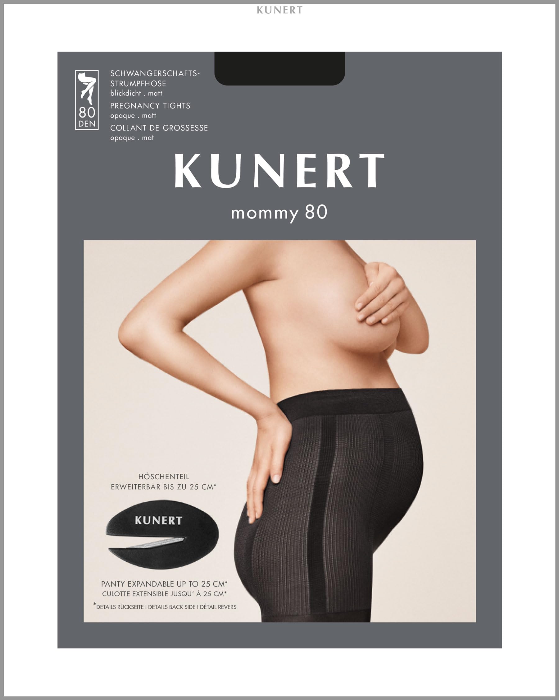 kunert-mommy-80-umstandsstrumpfhose-black-0500-gr-40-42 image 5