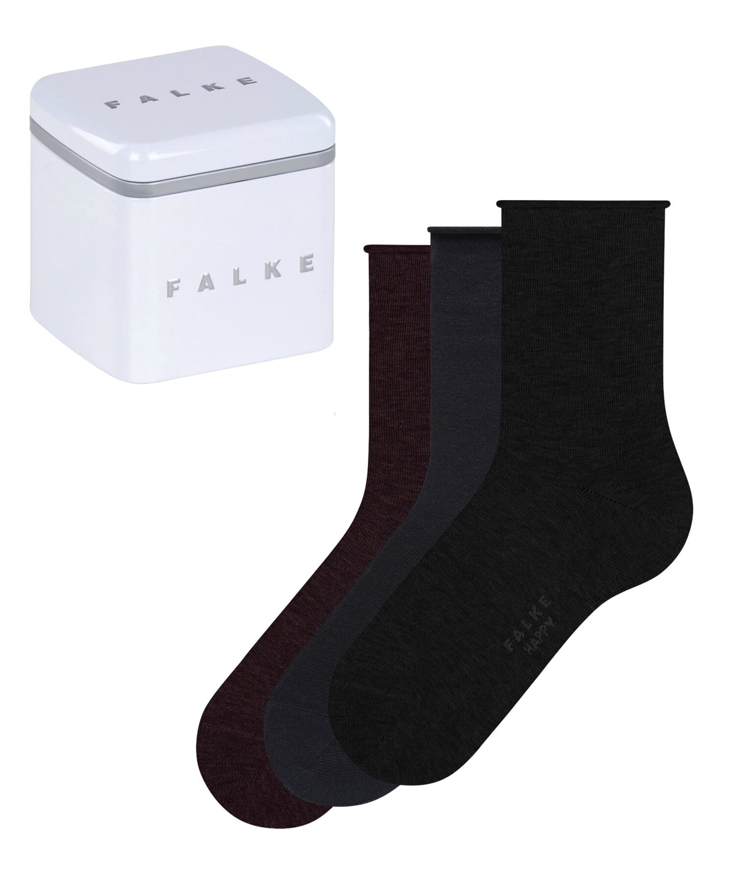 falke-happy-giftbox-uni-3-pack-socken-sortiert-39-42 image 1