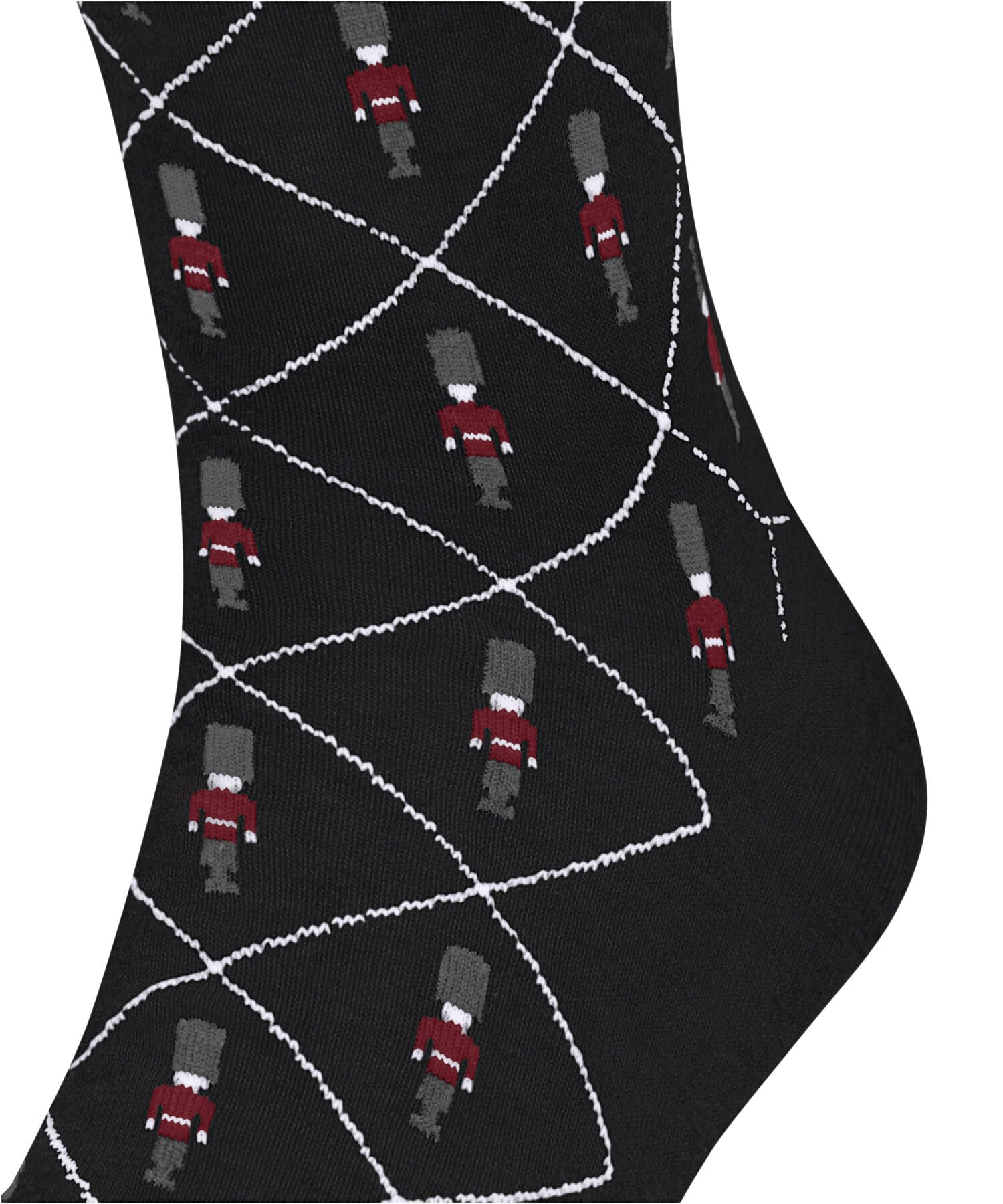 burlington-brit-style-guard-socken-schwarz-baumwolle image 3