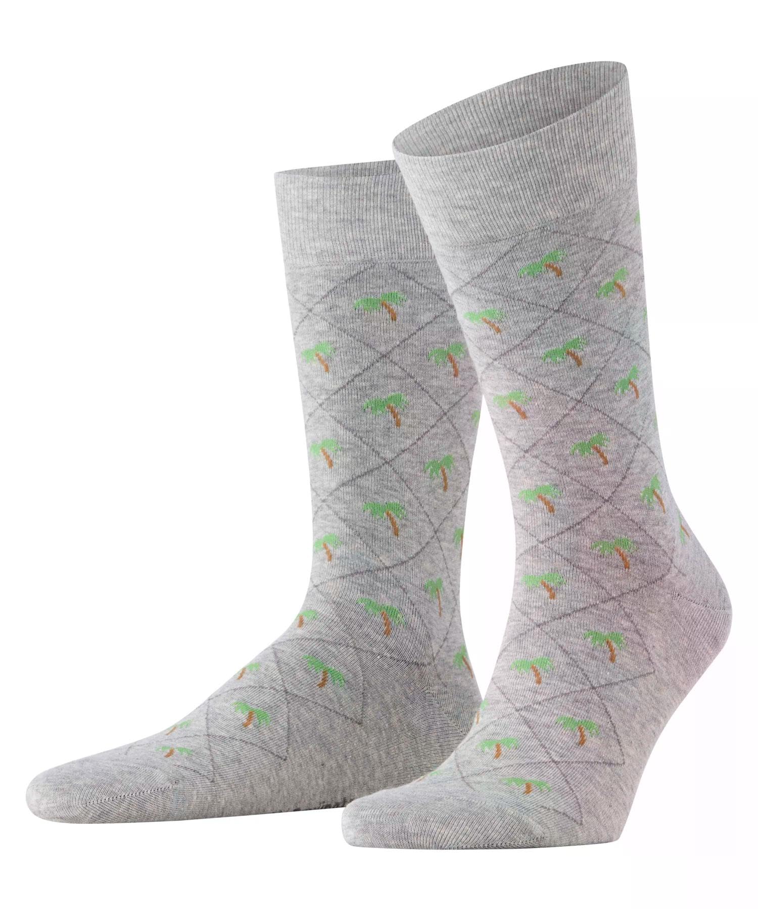 burlington-soho-vibes-socken-beige-zement-palmen-argyle image 7
