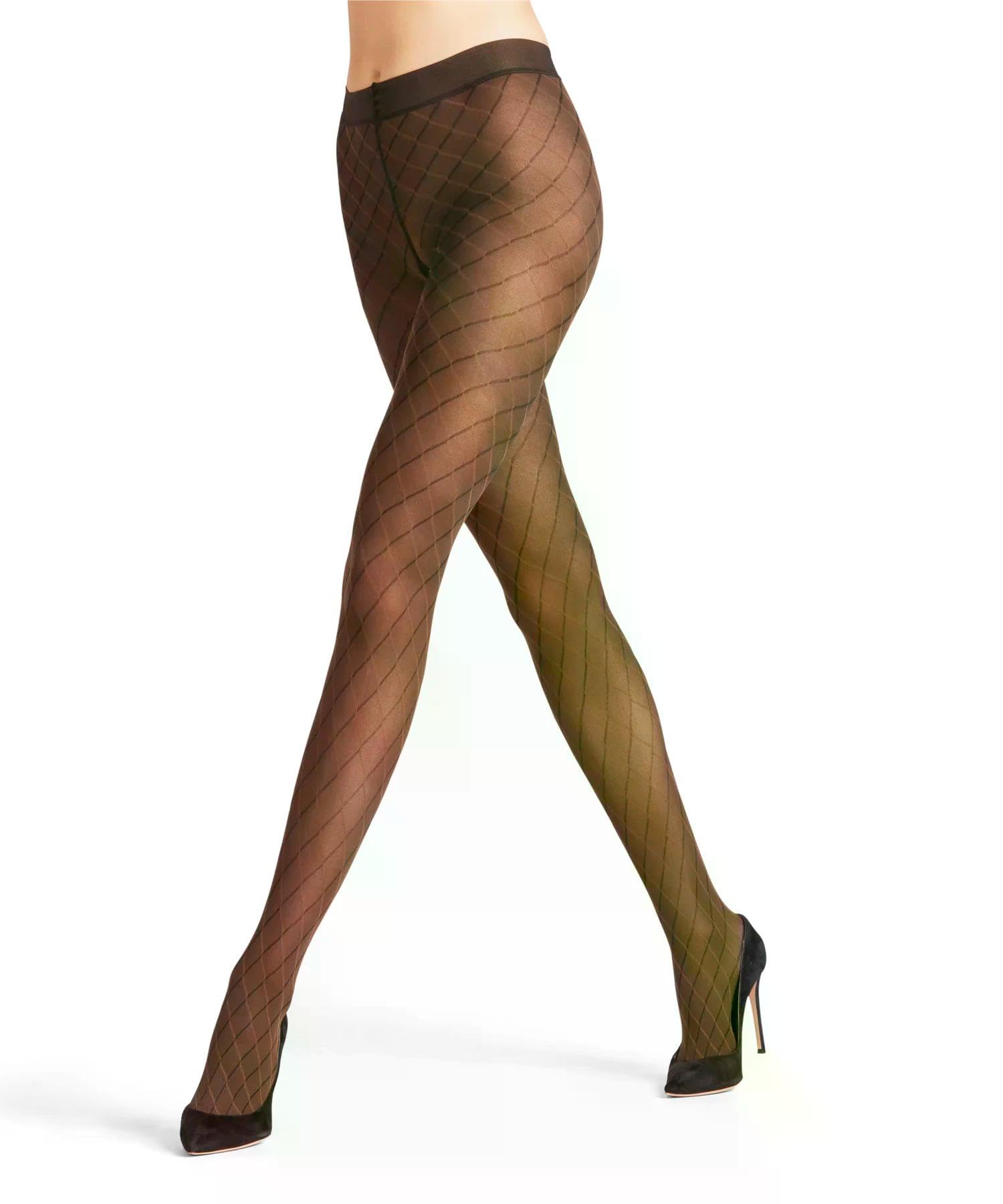 falke-intrigue-30-den-strumpfhose-gemustert-mesh image 2