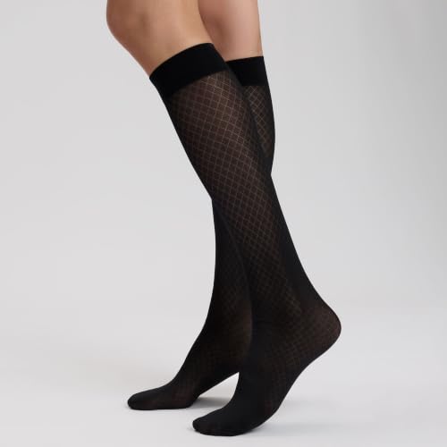 hudson-relax-cozy-diamond-kniestr-mpfe-40-den-schwarz-35-38 image 8