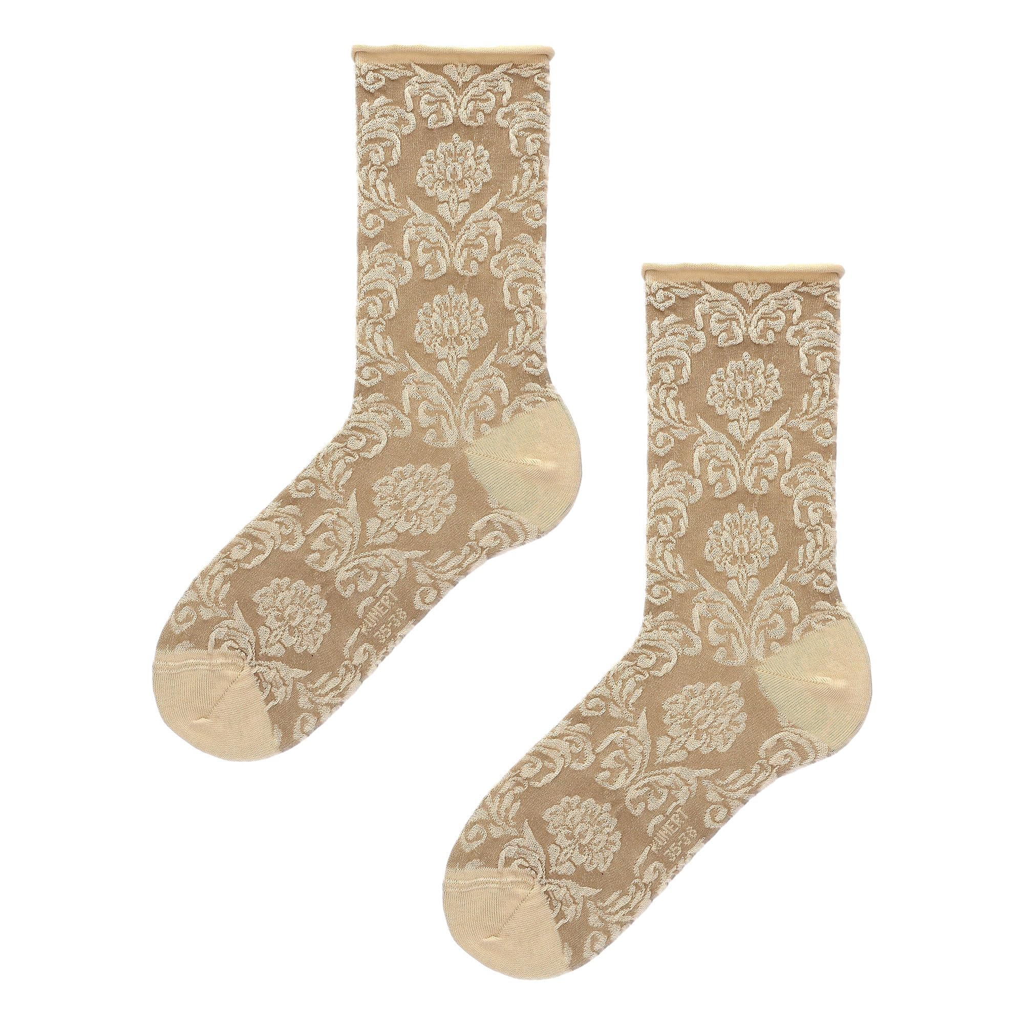 kunert-raffinesse-floral-citynight-socken-schwarz-39-42-ornamental image 8