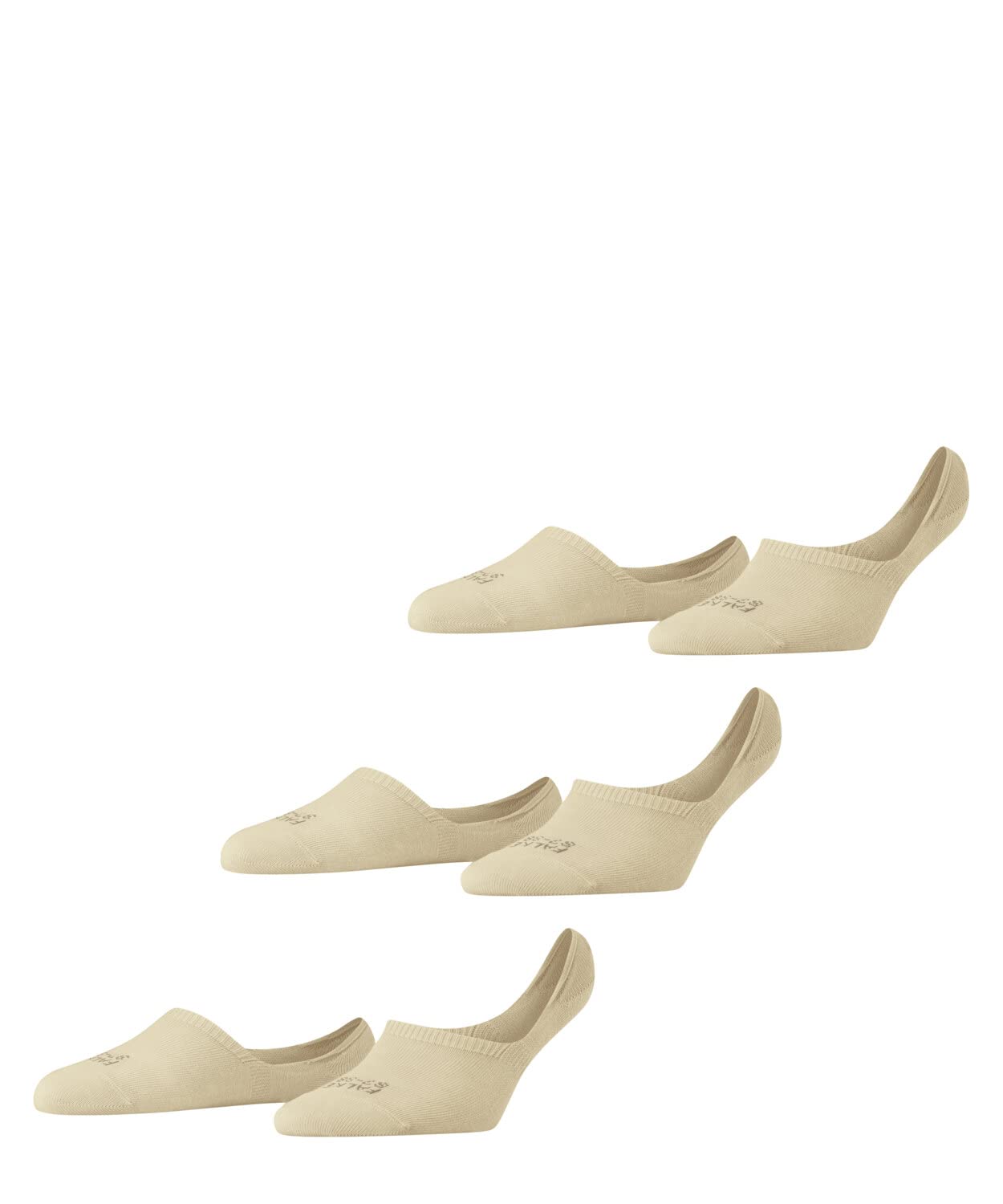 falke-step-invisible-f-linge-baumwolle-wei-37-38-3-paar image 8