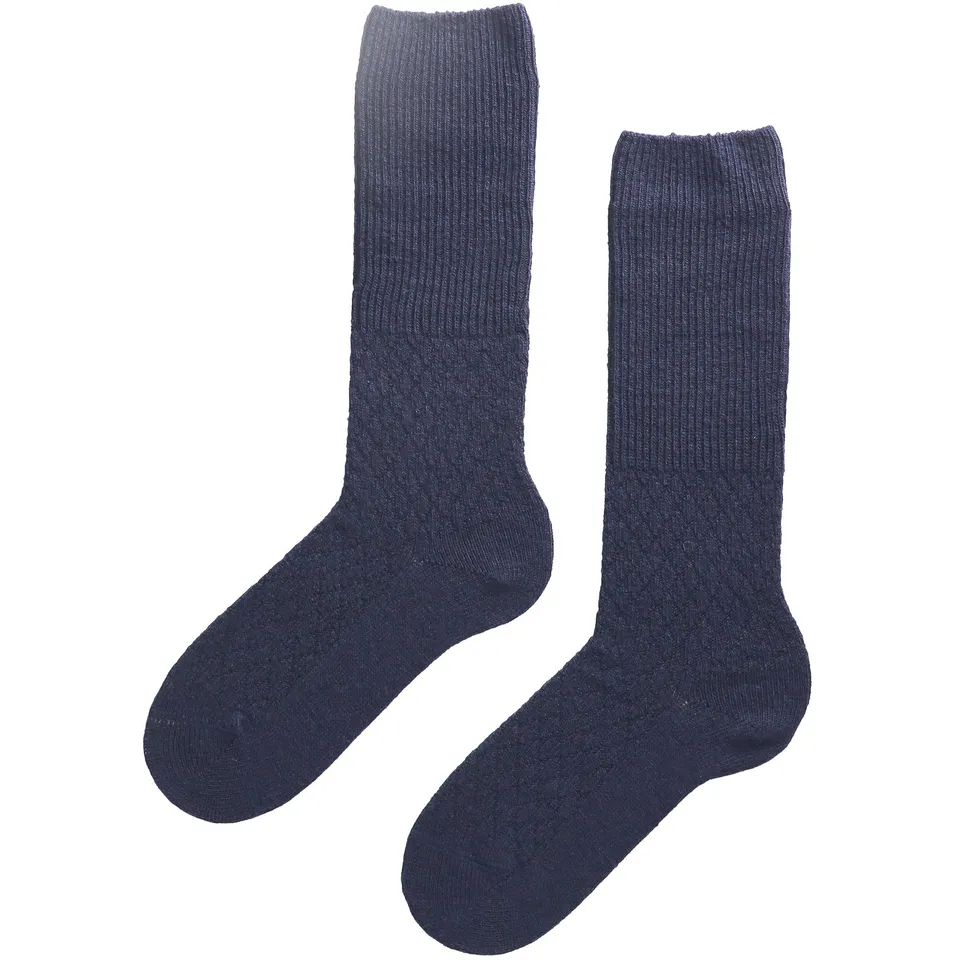 kunert-raffinesse-business-graphic-socken-night-blue-39-42-weich image 1