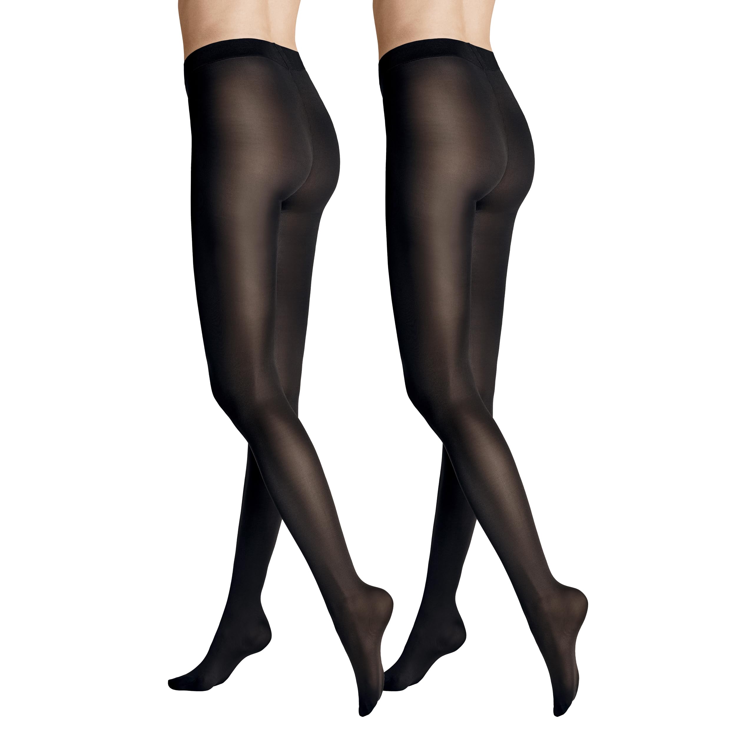 hudson-simply-40-strumpfhose-40-den-matt-2er-pack-schwarz image 1