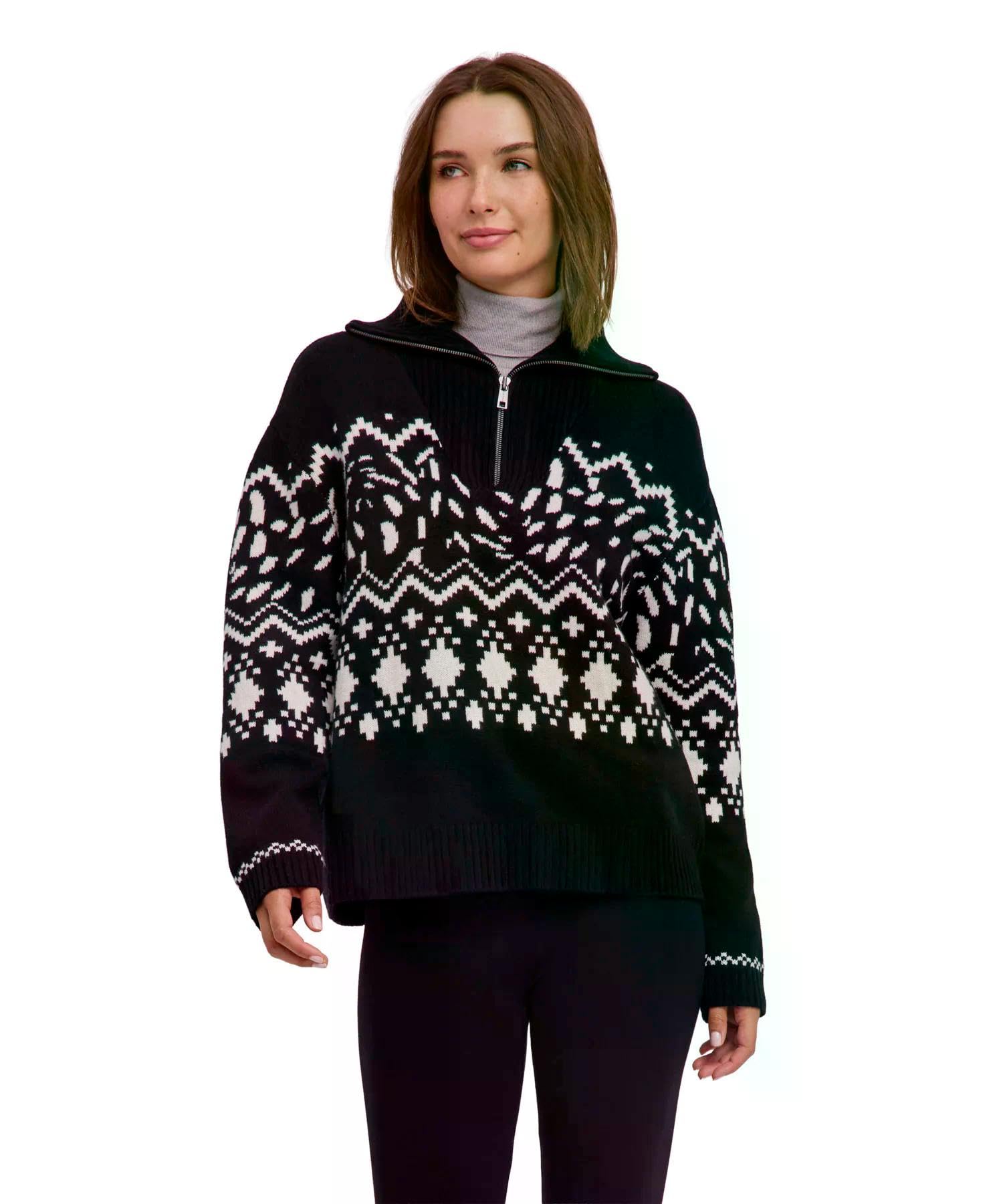 falke-sk2-ski-jacquard-troyer-pullover-braun-w-rmend image 1