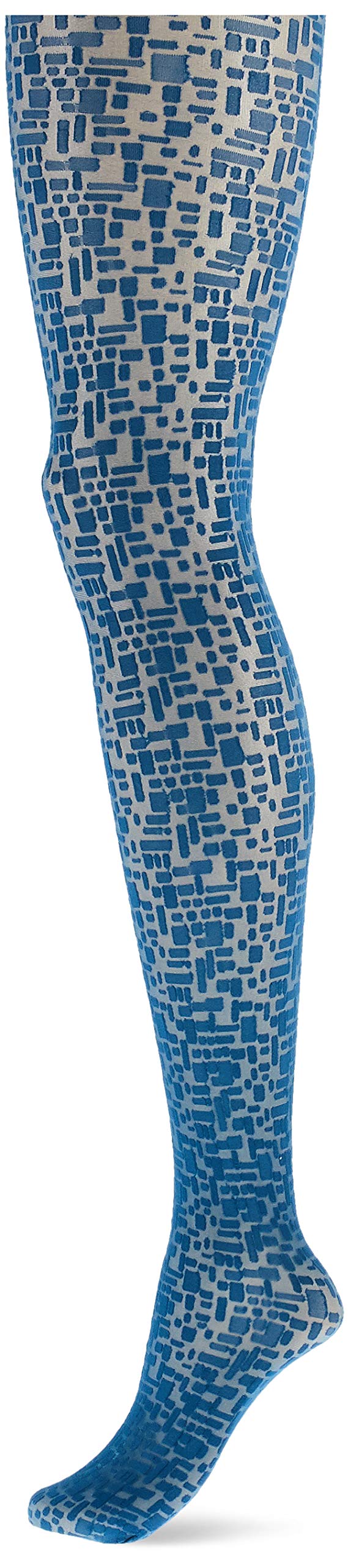 hudson-micro-square-fashion-50-den-strumpfhose-schwarz-38-40-karo image 3