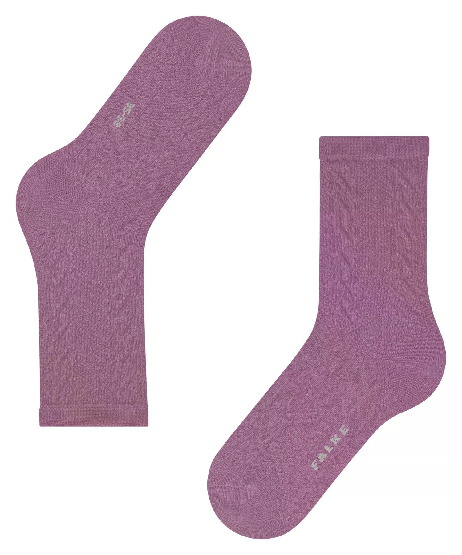 falke-declivity-socken-blush-zopfmuster-wolle-35-38 image 5