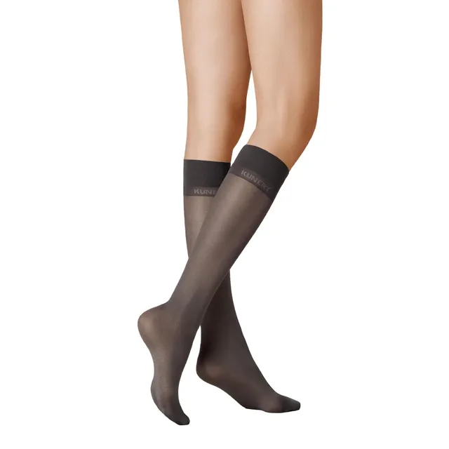 kunert-satin-look-40-kniestr-mpfe-damen-carbon-35-38 image 1