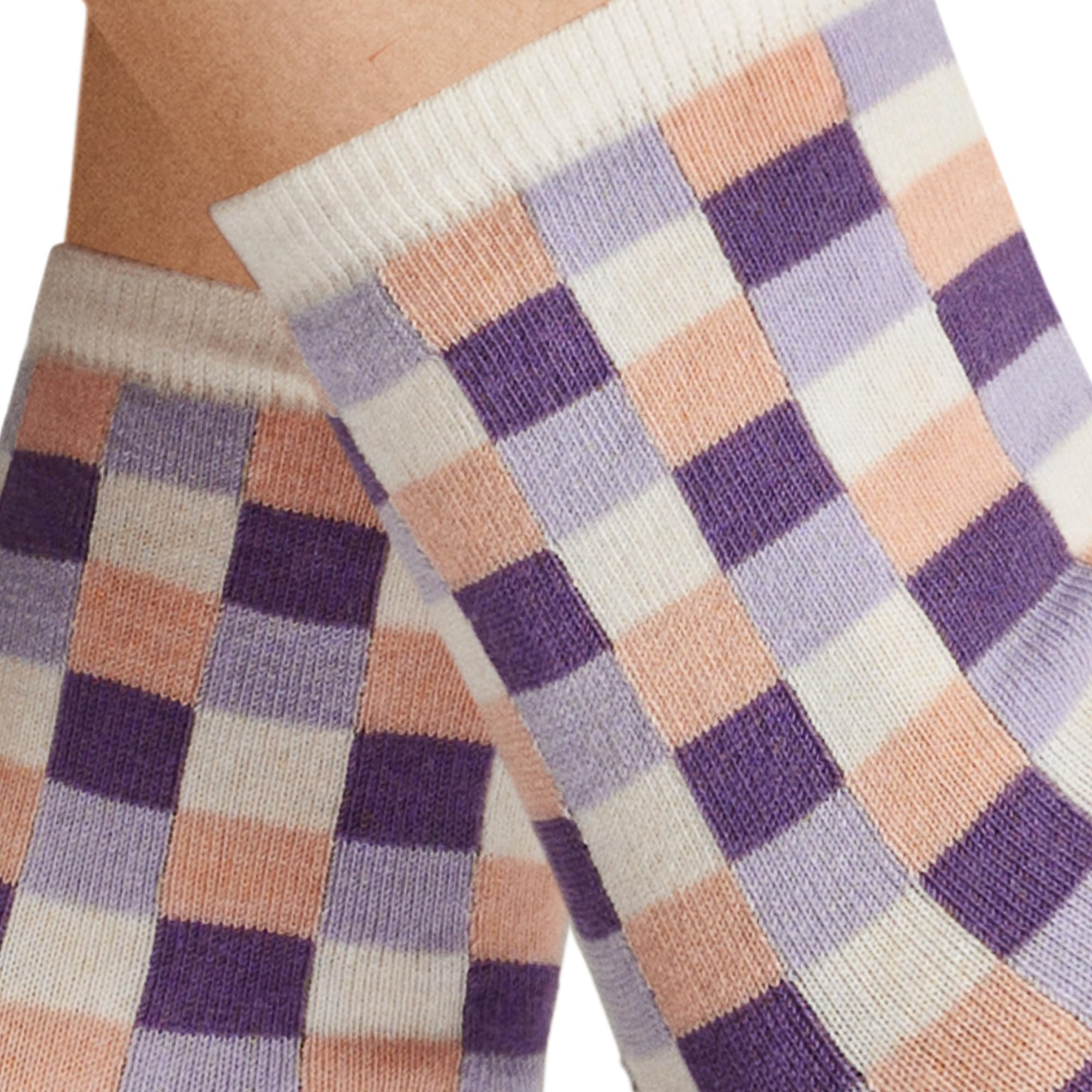 hudson-only-box-damensocken-off-white-39-42-schachbrett image 2