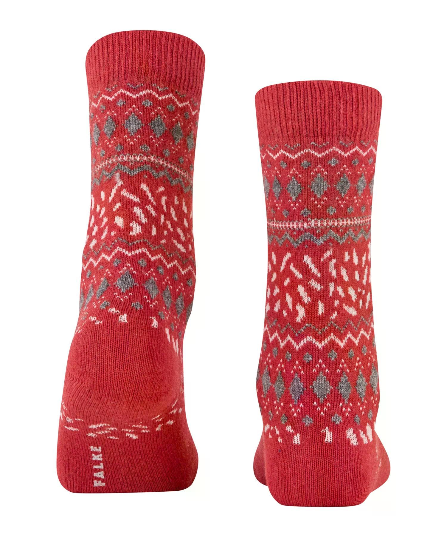 falke-cosy-wool-special-edition-socken-scarlet-39-42-merinowolle image 2