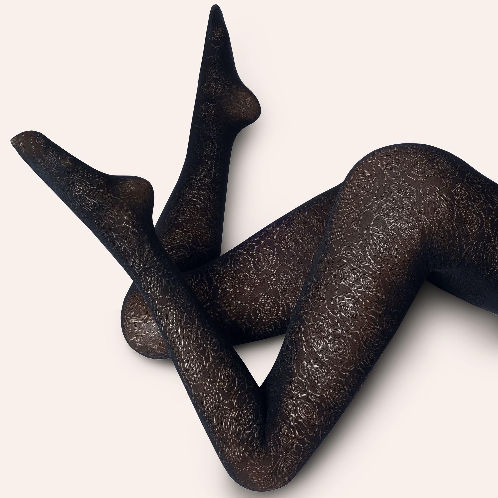 kunert-raffinesse-magical-rose-strumpfhose-38-40-rosenmuster image 4