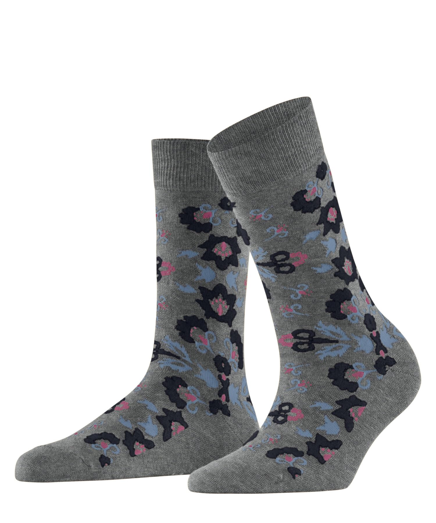 burlington-bonnie-damen-socken-barolo-8526-blumen-samt-baumwolle image 7
