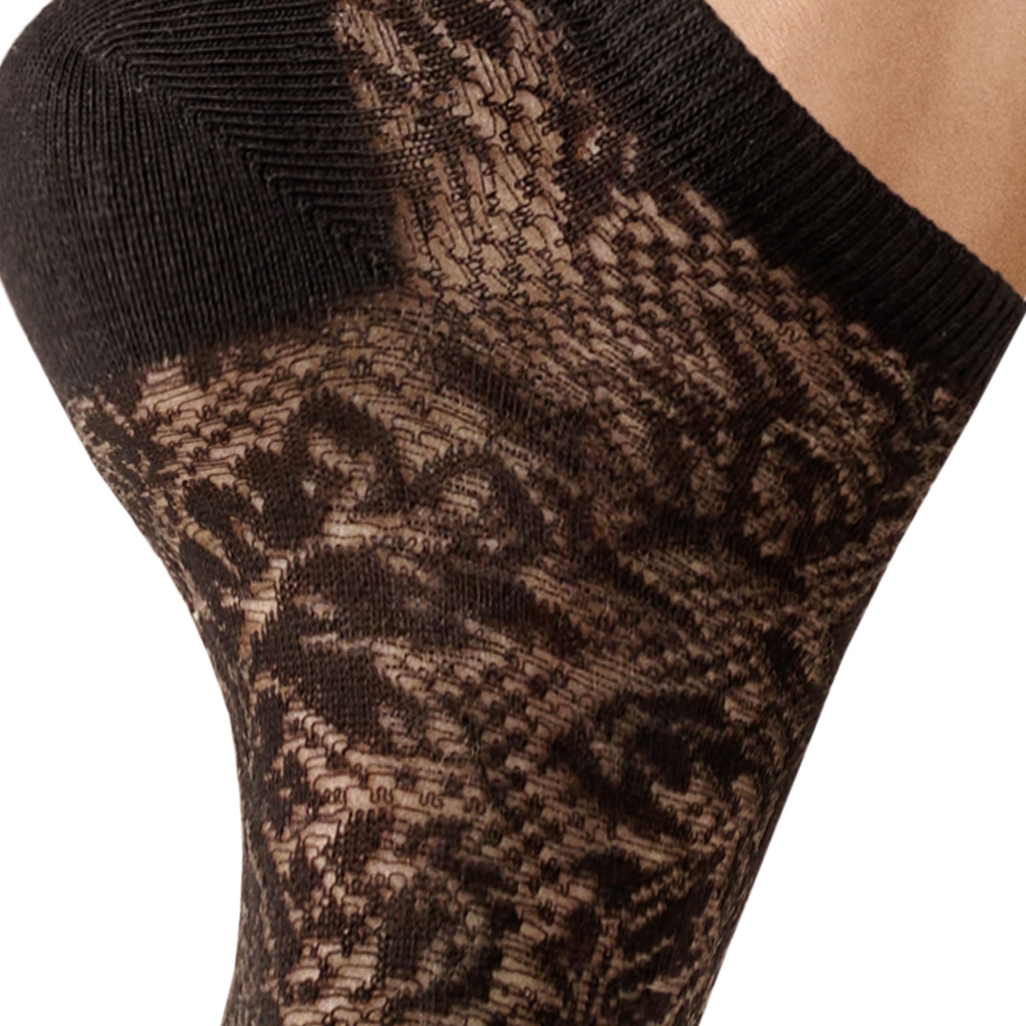 kunert-raffinesse-bouquet-sneaker-socken-39-42-transparent-spitze image 2