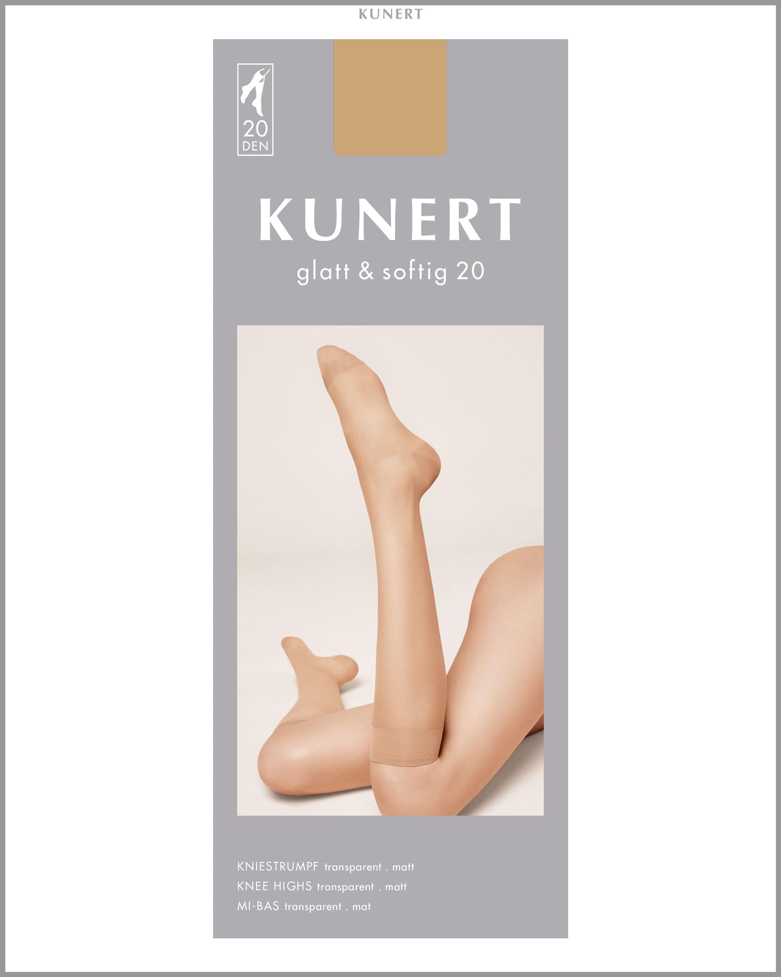 kunert-glatt-softig-20-damen-kniestr-mpfe-teint-39-42-20-den image 4