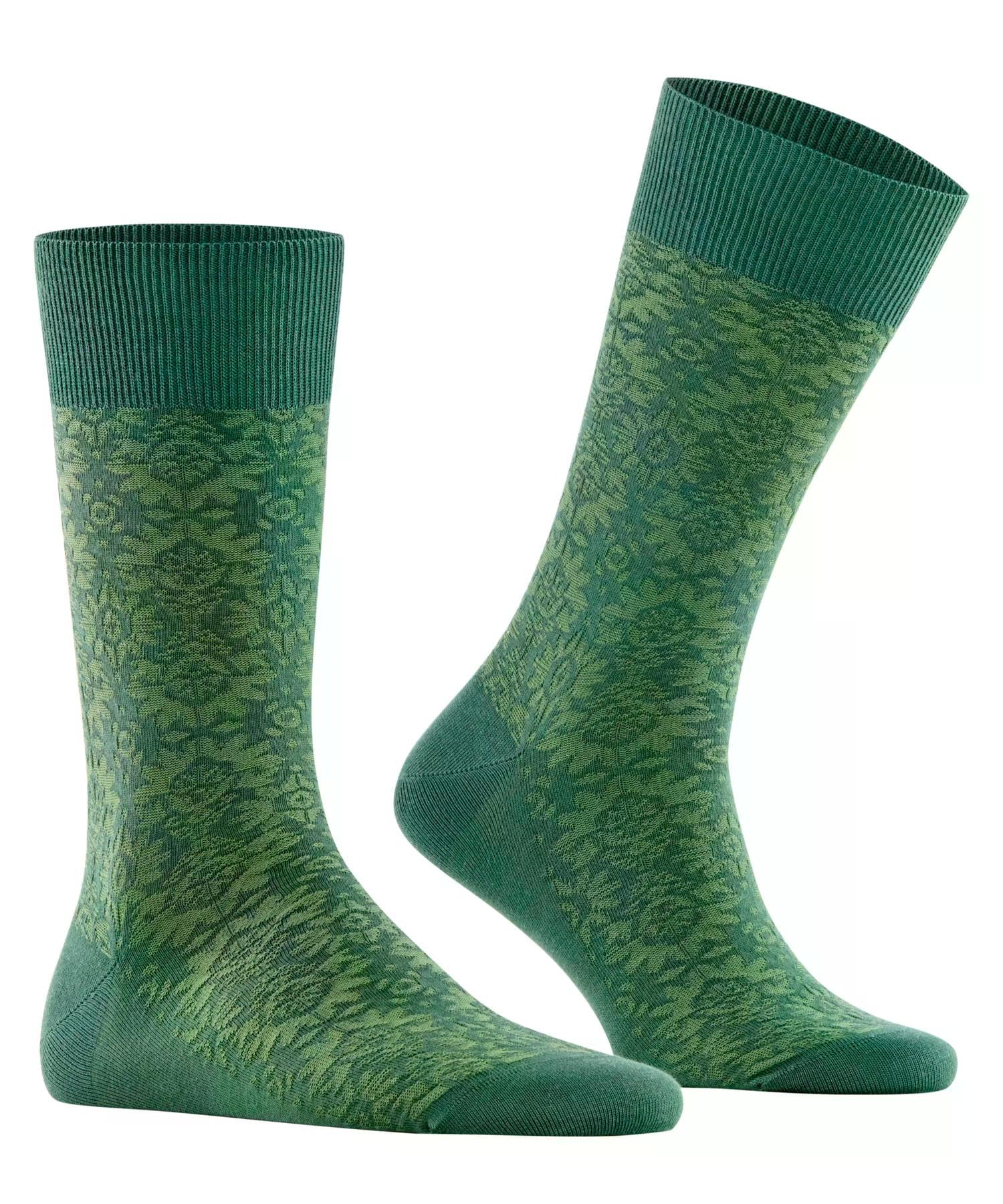 burlington-ornamental-socken-baumwolle-gr-n-eucalyptus-anzug image 5