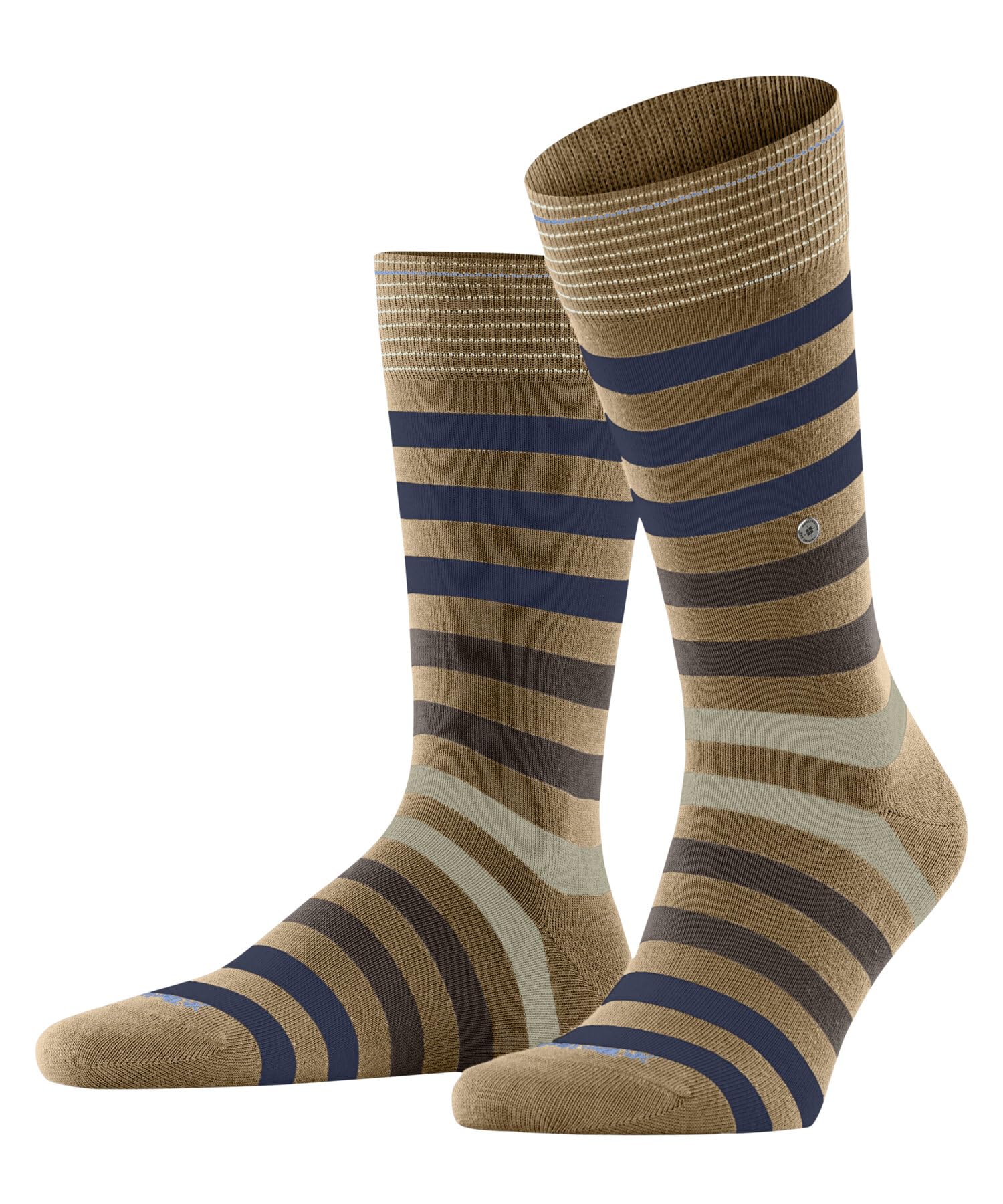 burlington-blackpool-socken-burgund-baumwolle-blockstreifen image 6