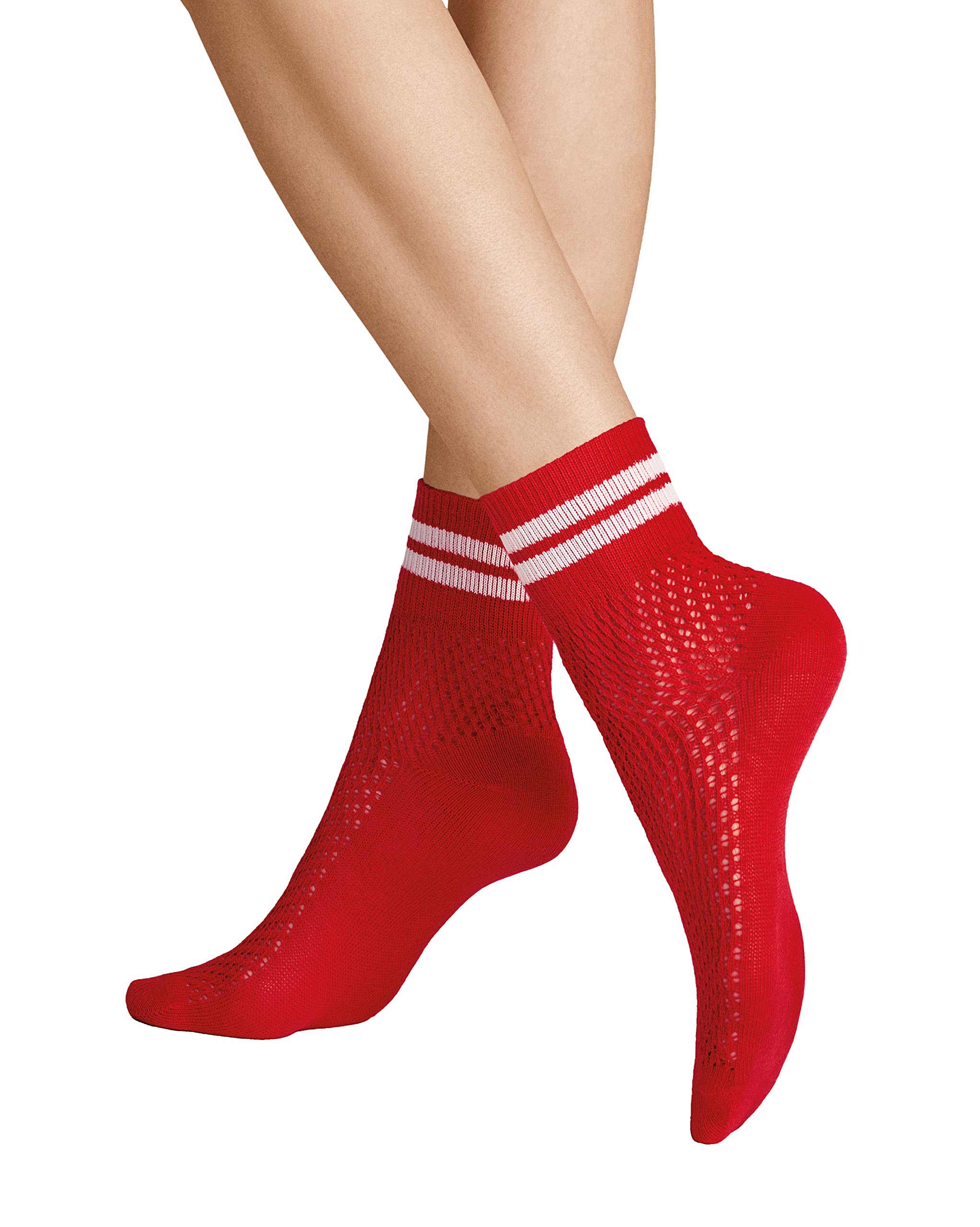 hudson-only-novel-sod-damensocken-pilly-red-netzstruktur image 1