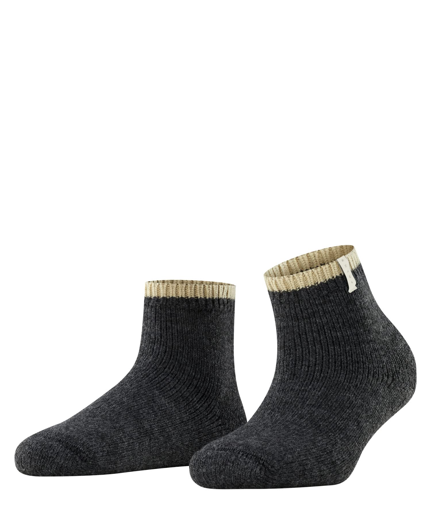 falke-cosy-plush-socken-anthracite-damen image 1