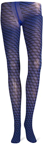 hudson-micro-dice-damen-strumpfhose-schwarz-60-den-w-rfel image 4