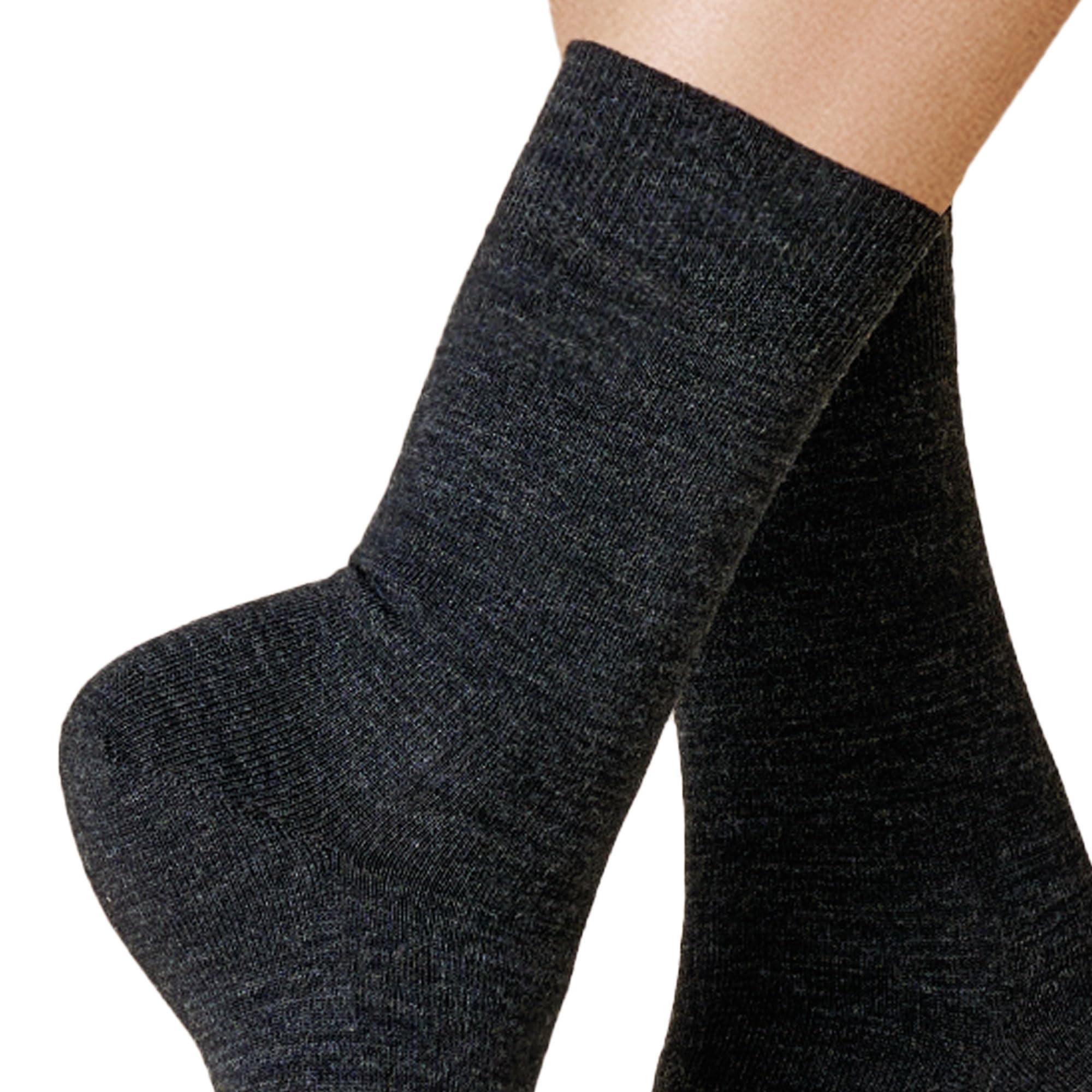 kunert-wool-care-socken-wolle-anthrazitmel-35-38 image 5