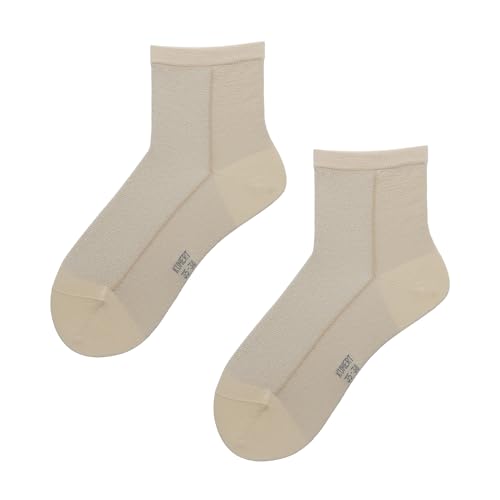 kunert-perfect-shine-sparkling-essential-socken-holiday-greige-glanz image 5