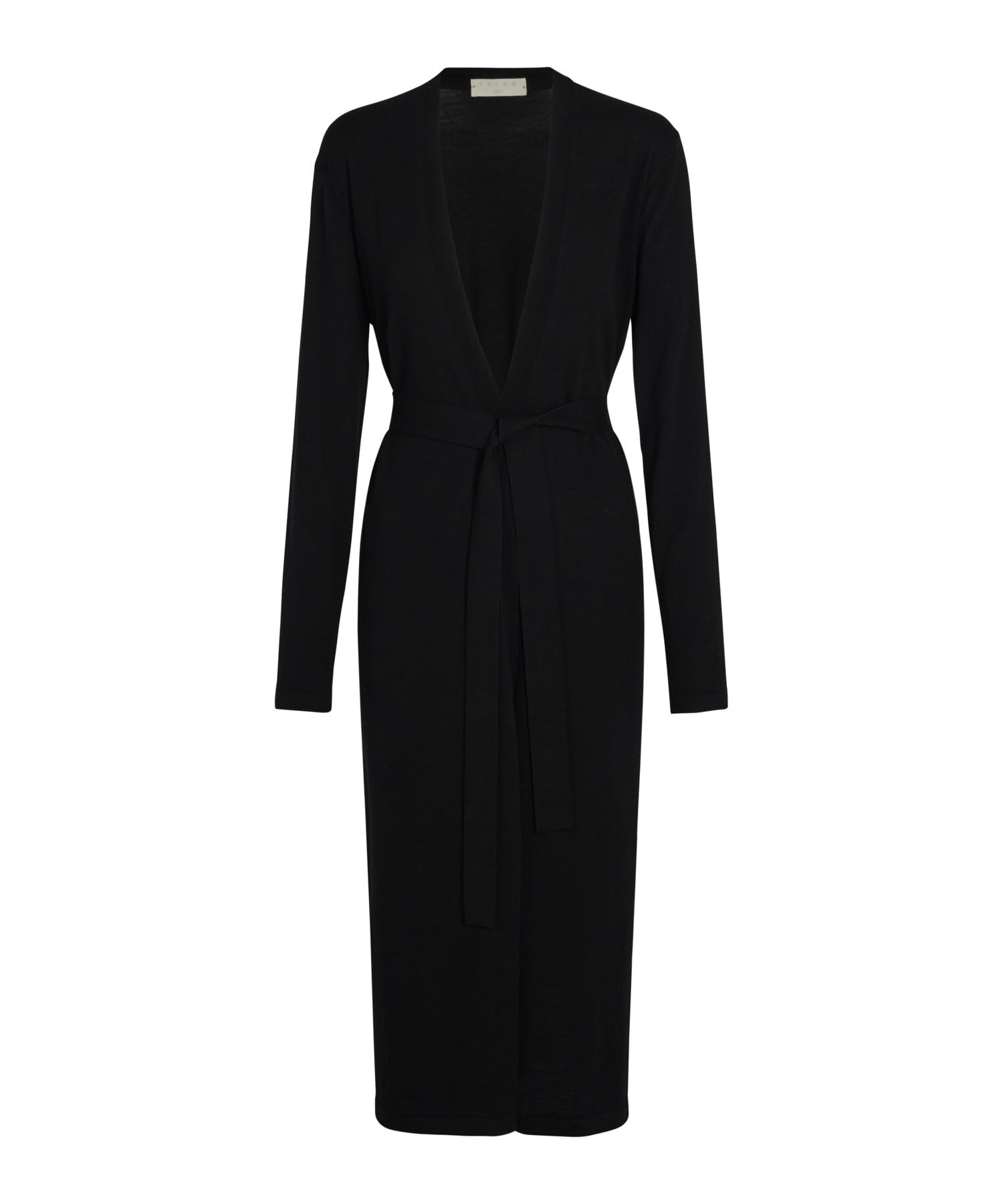 falke-favorites-x-fine-long-strickjacke-schwarz-merinowolle image 7