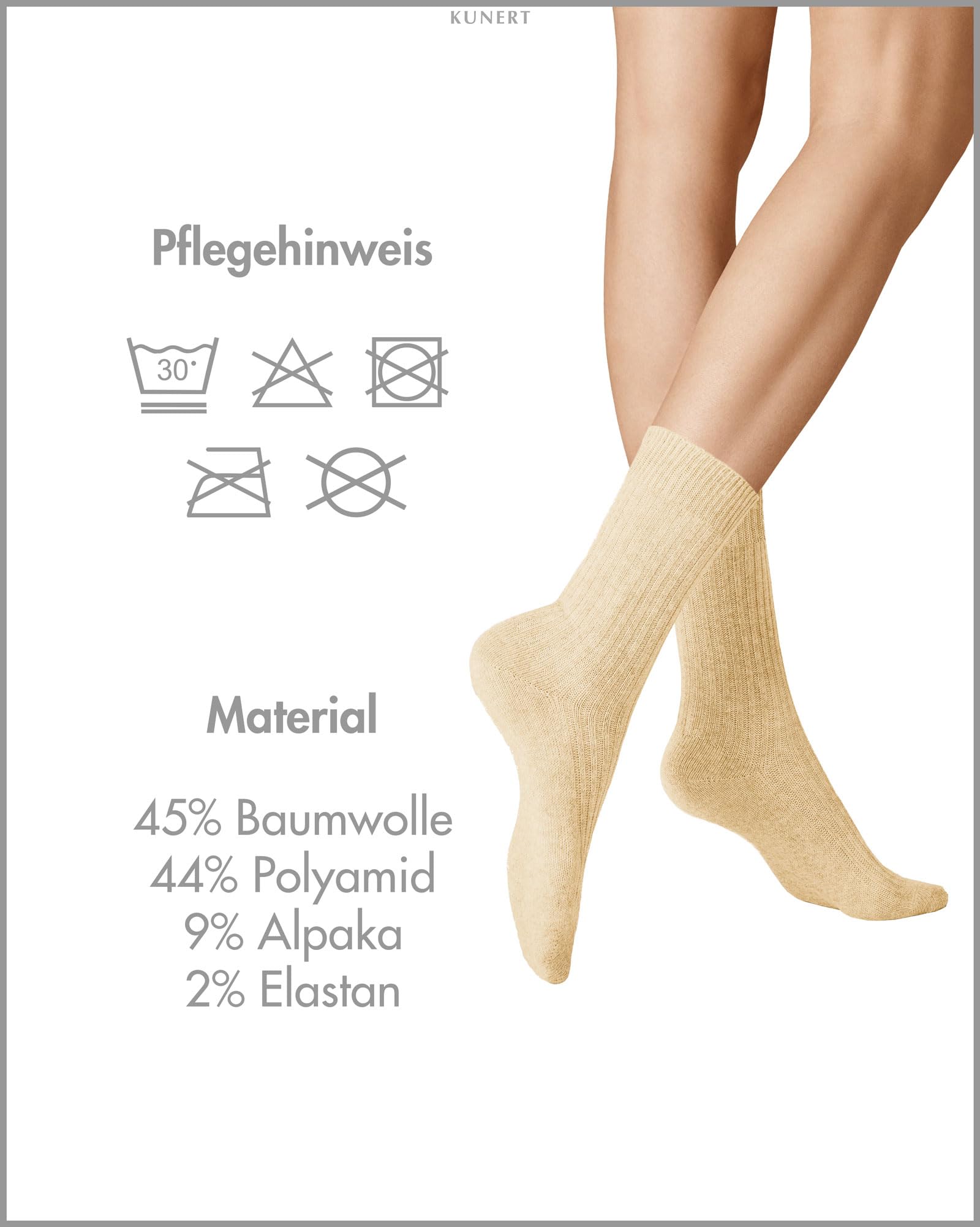 kunert-wool-care-winter-dreams-socken-39-42-rippe-weich image 3