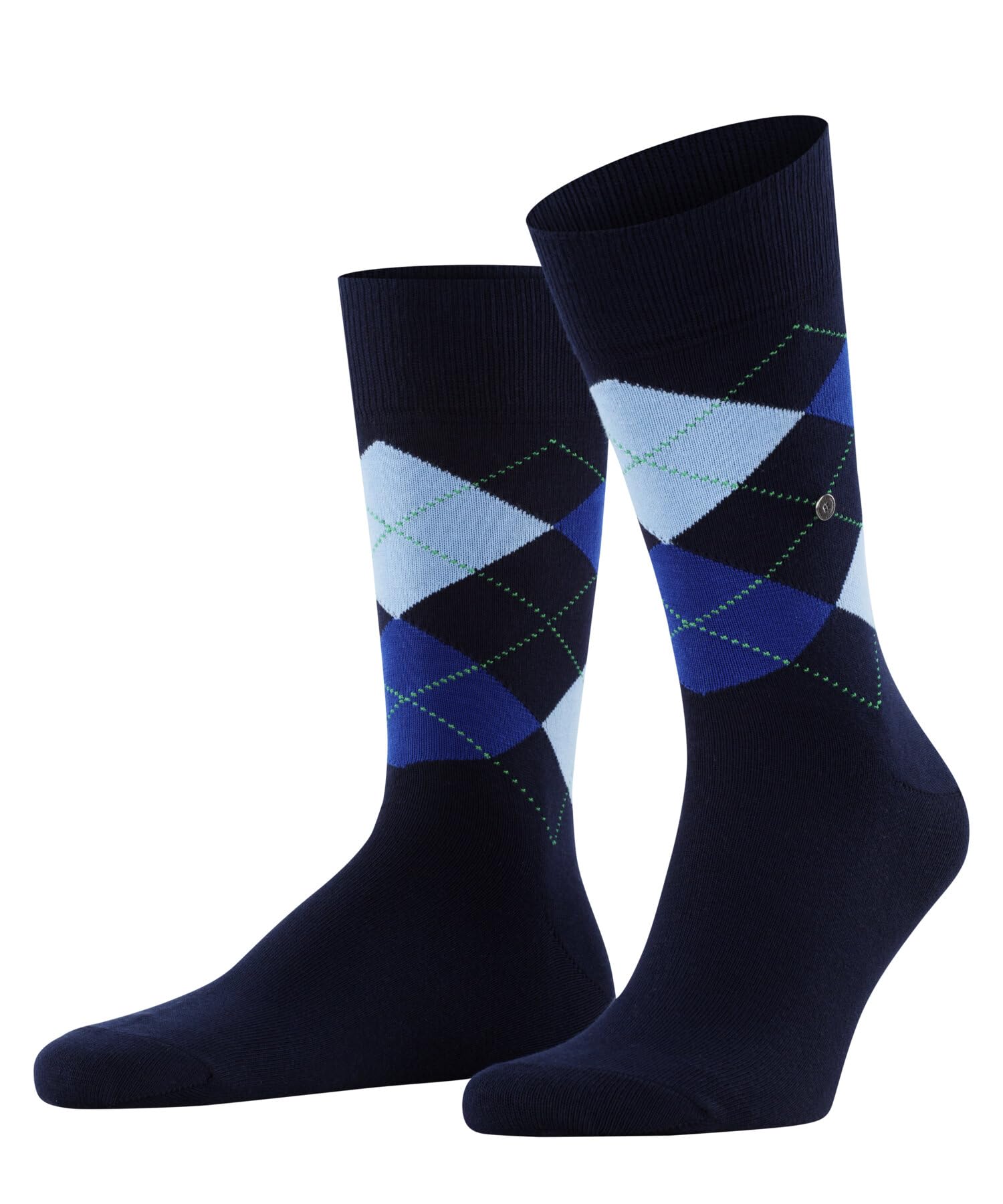 burlington-everyday-argyle-classic-box-socken-blau-4-paar image 3