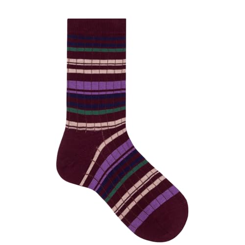 hudson-only-rope-fashion-socke-deep-red-35-38-streifen image 3