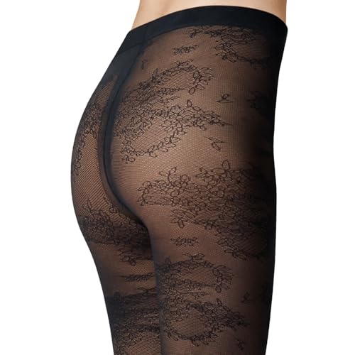 kunert-raffinesse-fantastic-lace-strumpfhose-black-spitze image 8