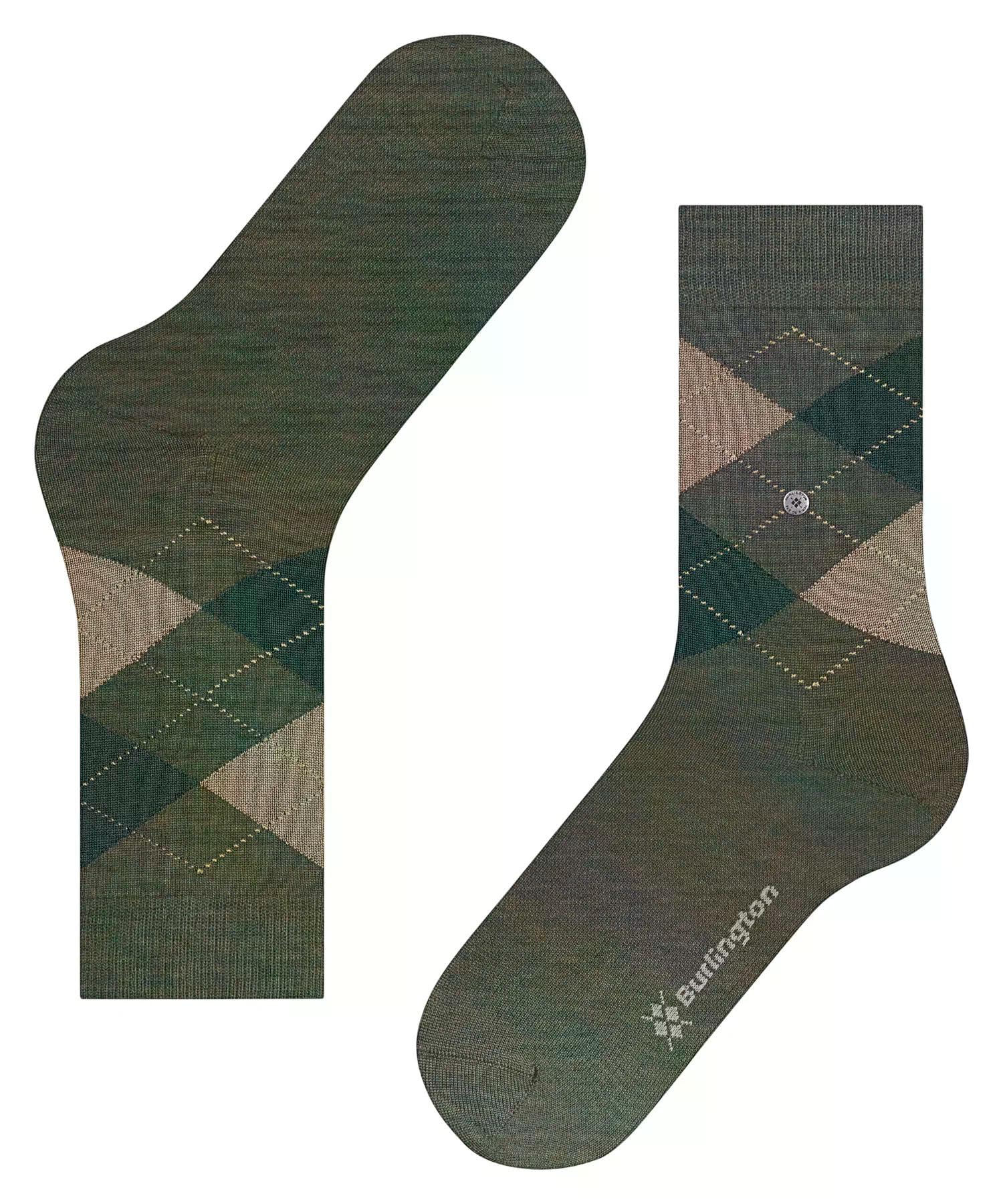 burlington-melange-marylebone-socken-manganese-blue-wolle image 5