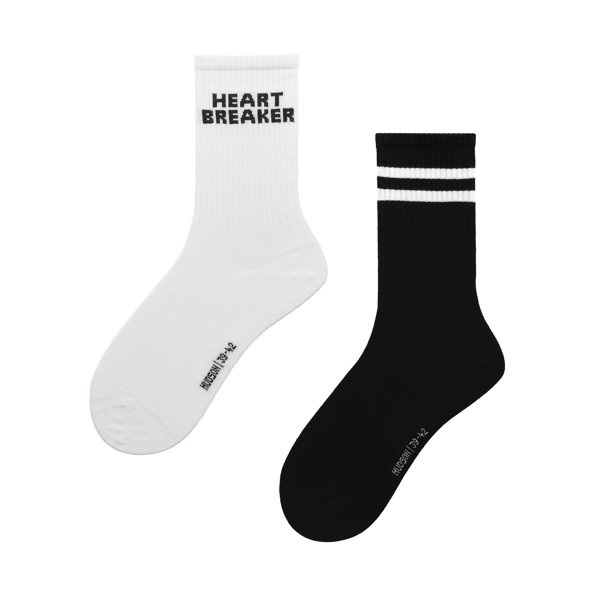 hudson-relax-heart-breaker-socken-2er-pack-schwarz-35-38 image 1