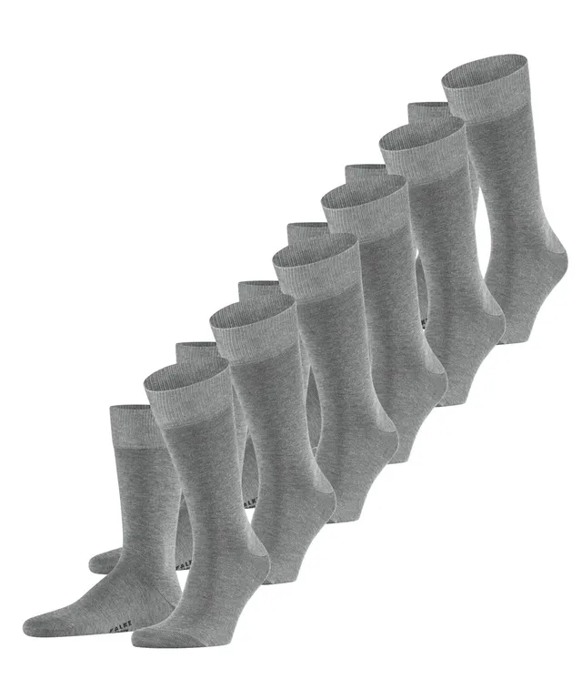 falke-happy-herrensocken-6-paar-baumwolle-multipack-uni image 1