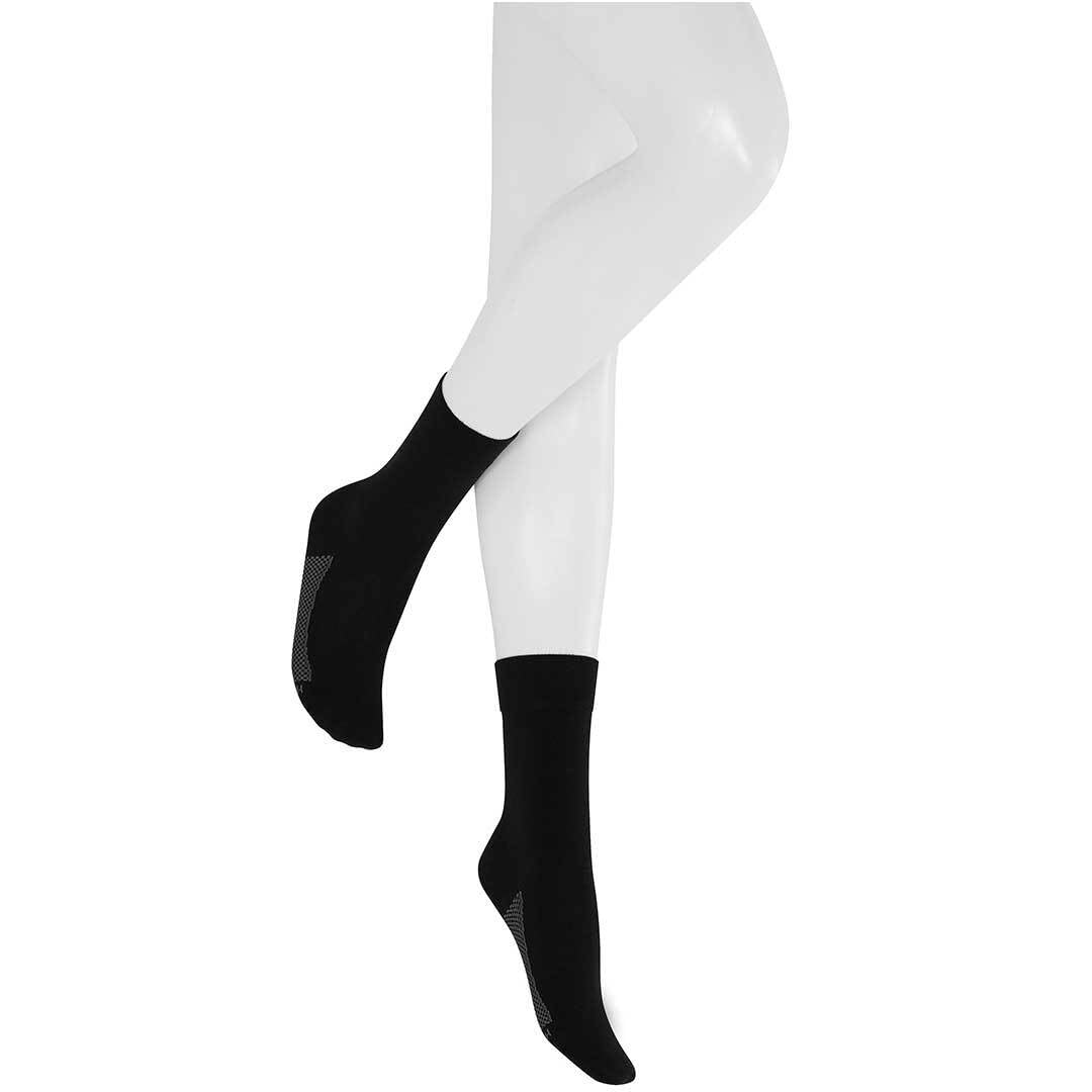 hudson-relax-socken-dry-cotton-schwarz-gr-35-38 image 2