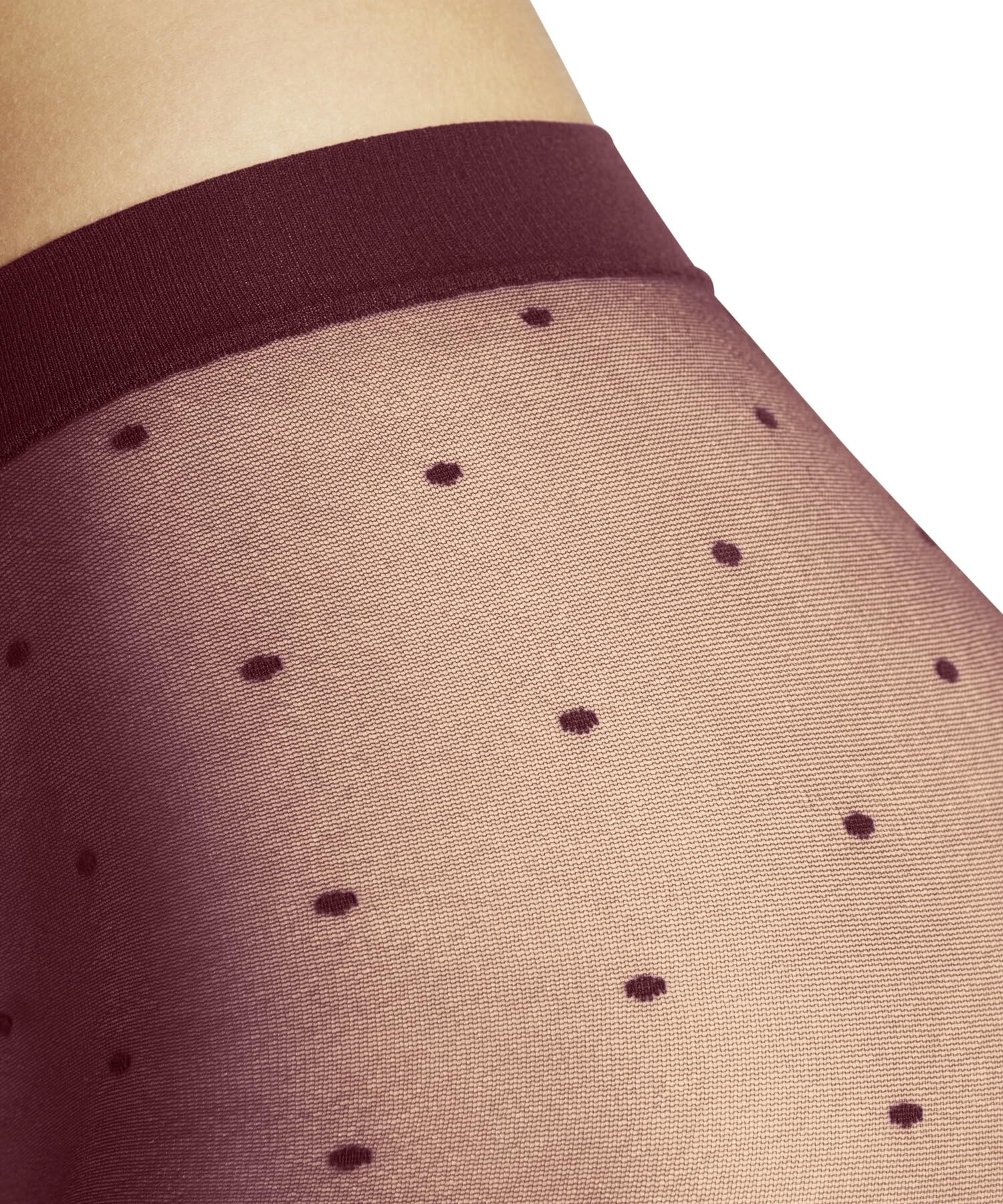 falke-dot-15-den-strumpfhose-schwarz-1-st-ck-transparent-gepunktet image 3