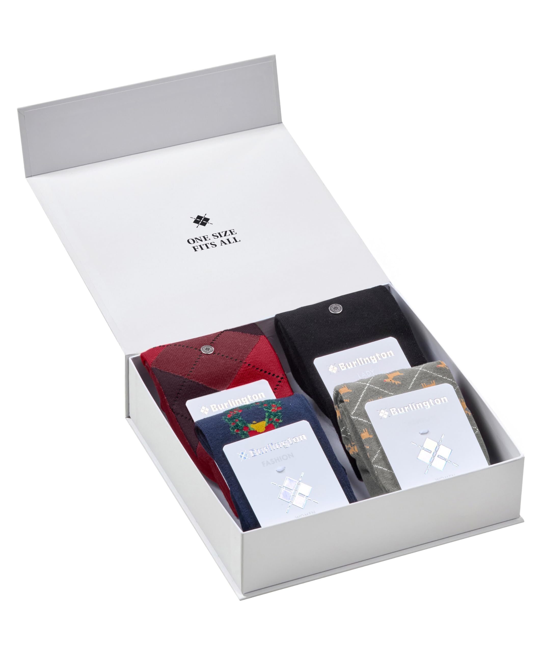 burlington-x-mas-rib-christmas-gift-socken-damen-mix-36-41 image 3