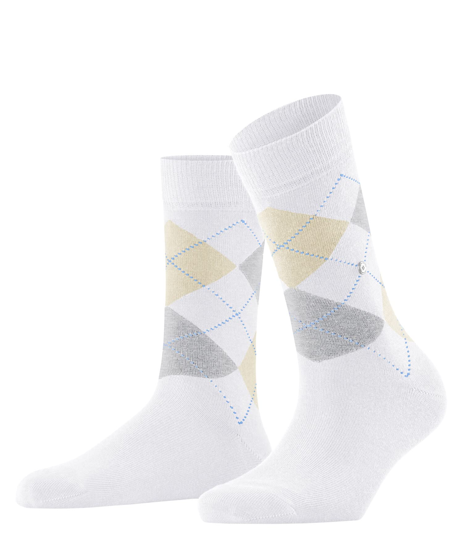 burlington-queen-damen-socken-lilac-36-41-baumwolle-argyle image 1