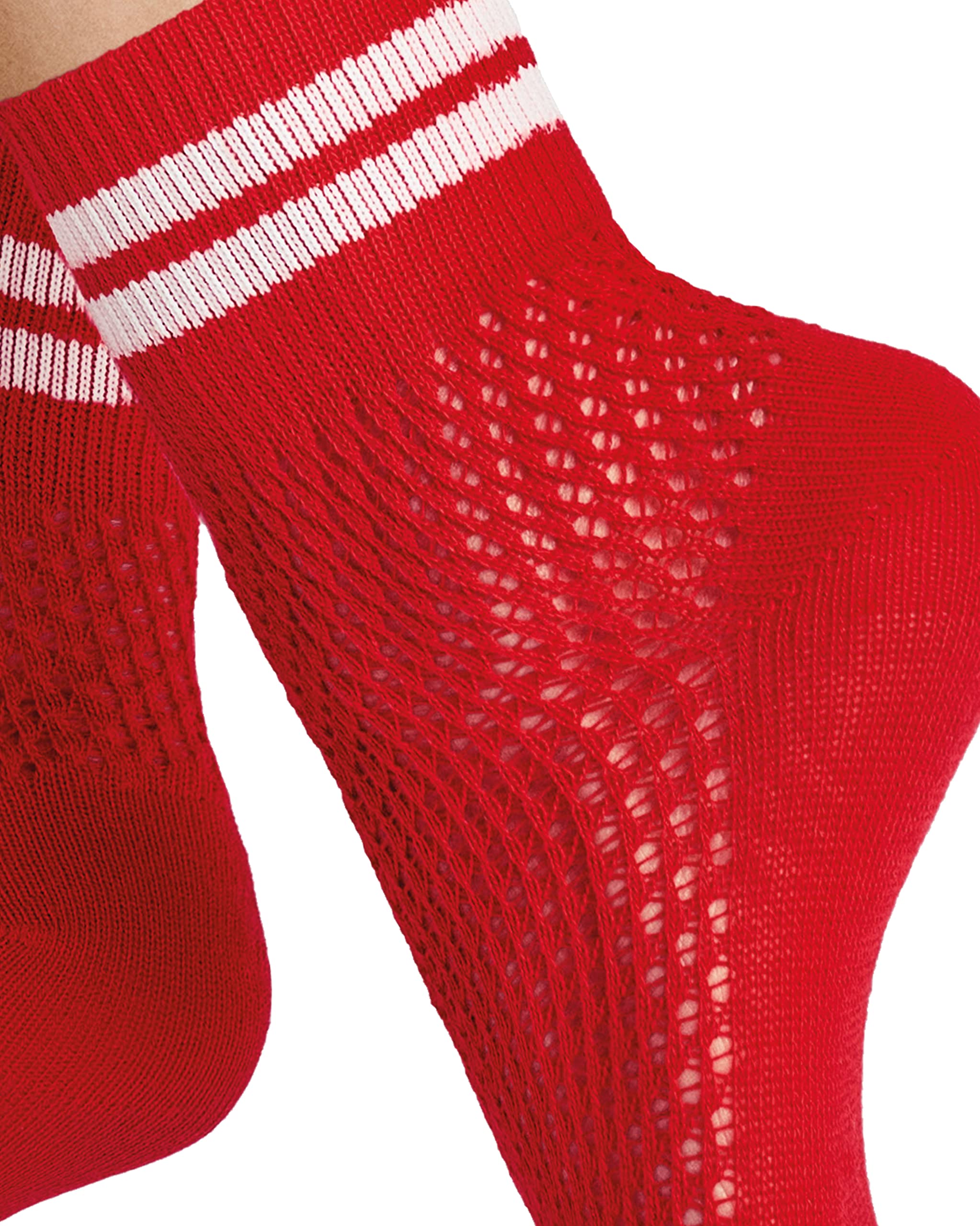 hudson-only-novel-sod-damensocken-pilly-red-netzstruktur image 2